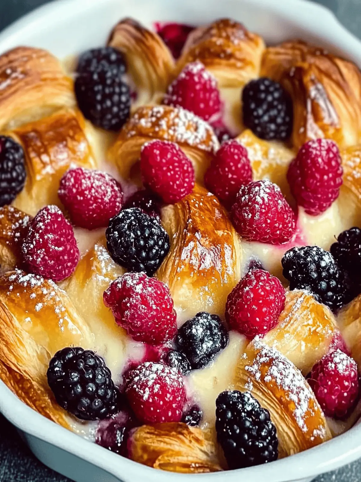 Irresistible Berry Croissant Bake Recipe for Cozy Mornings 4 Berry Croissant Bake Recipe