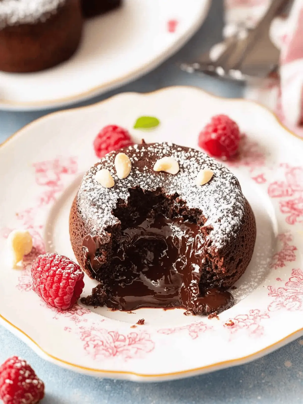 Melt-in-Your-Mouth Chocolate Lava Cake Just for You 4 Chocolate Lava Cake