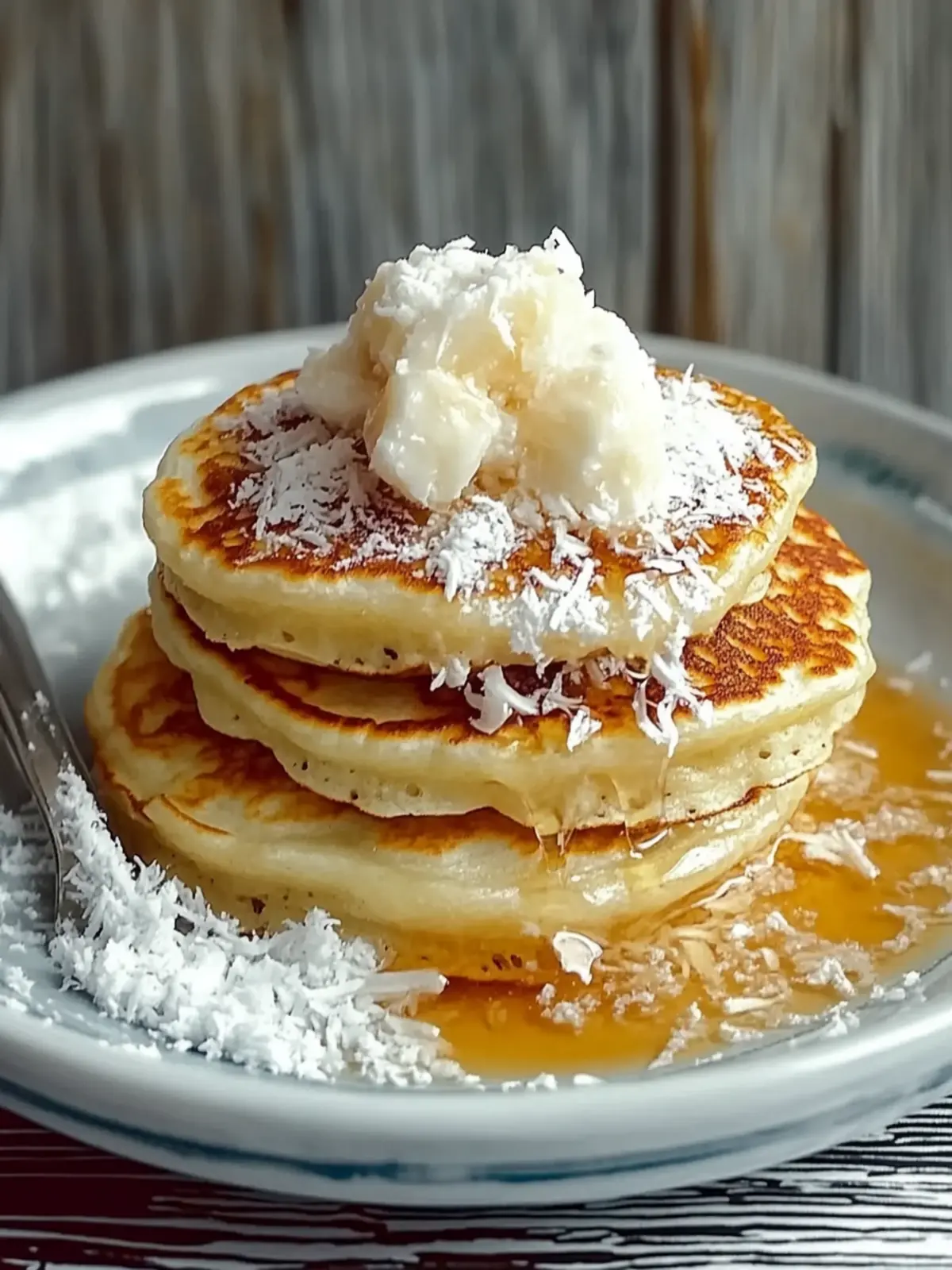 Delicious Coconut Cream Pancakes for a Tropical Breakfast Bliss 3 Coconut Cream Pancakes