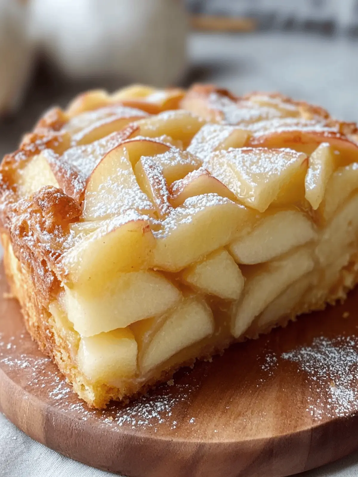 French Apple Invisible Cake: A Light & Tempting Dessert Delight 4 French Apple Invisible Cake