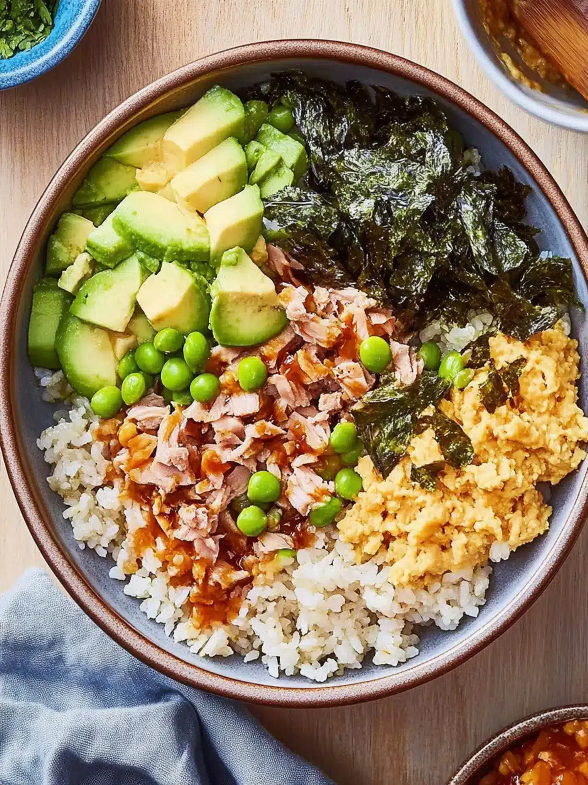 Crunchy Rice Spicy Tuna Bowls for a Flavor-Packed Meal 2 Crunchy Rice Spicy Tuna Bowls