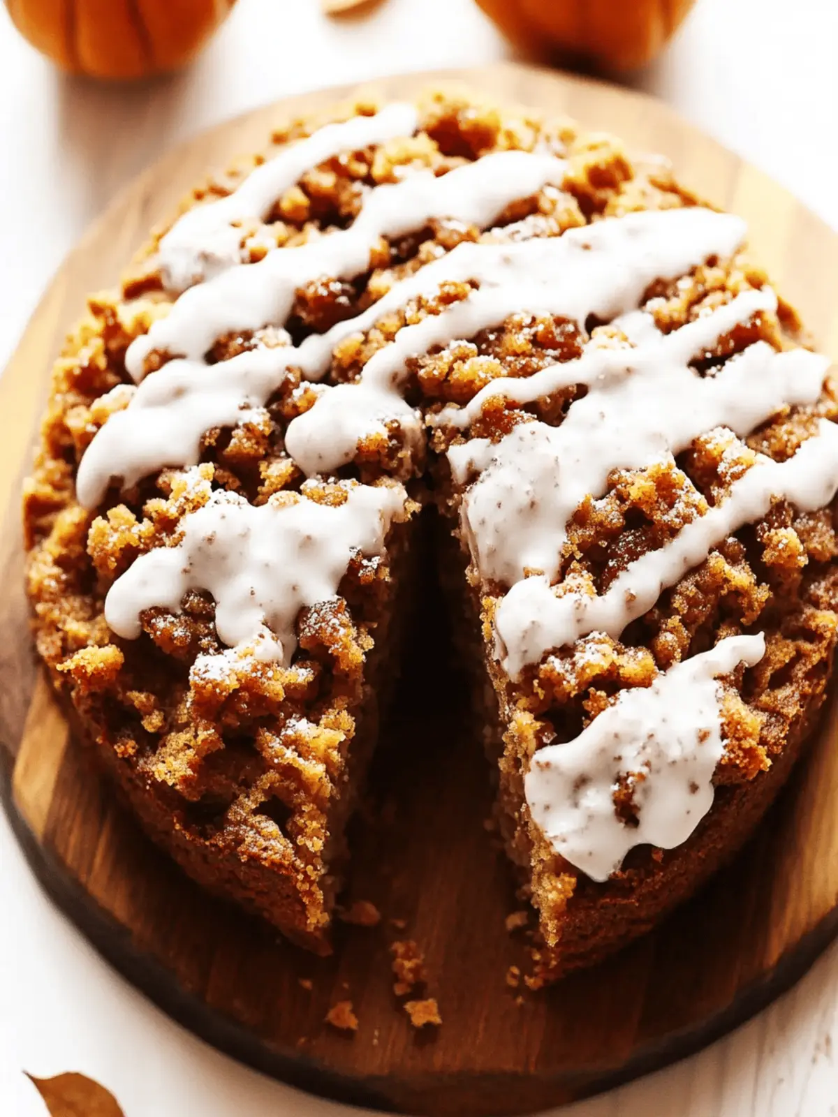 Irresistible Pumpkin Coffee Cake with Crunchy Streusel Topping 2 Pumpkin Coffee Cake
