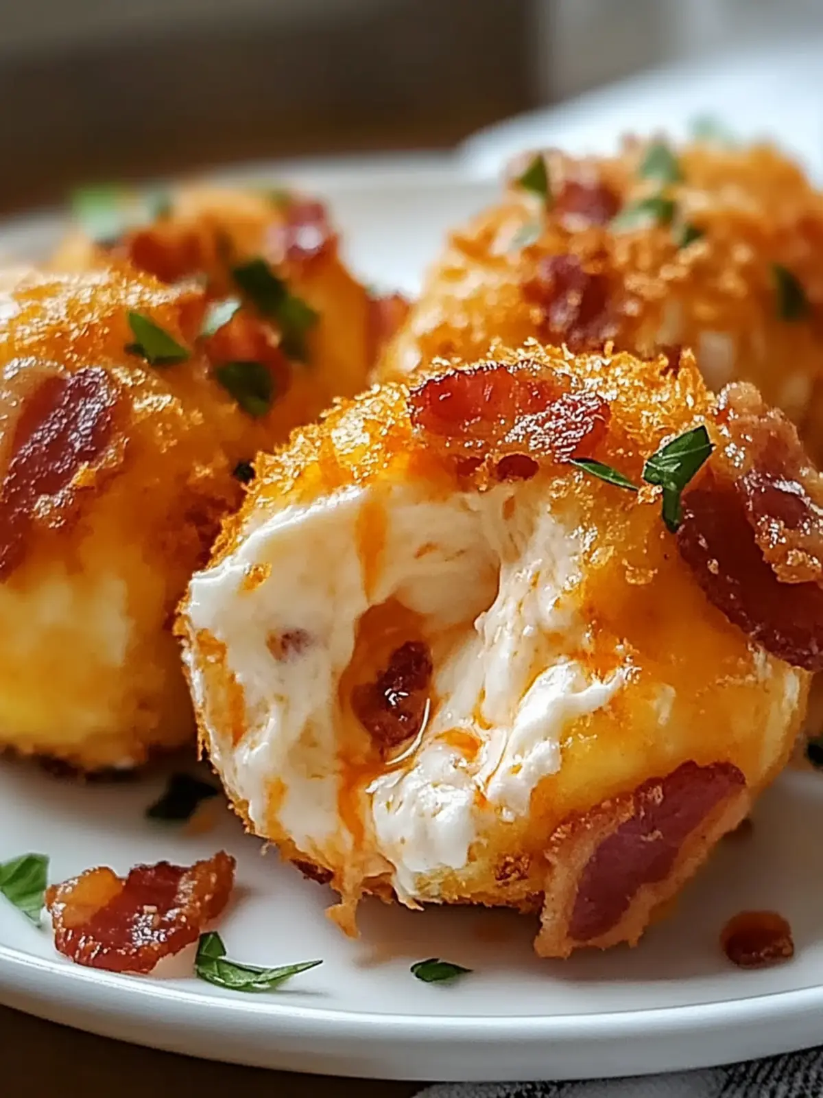 Buffalo Chicken Bacon Mozzarella Bombs: Ultimate Game Day Snack 2 Buffalo Chicken Bacon Mozzarella Bombs