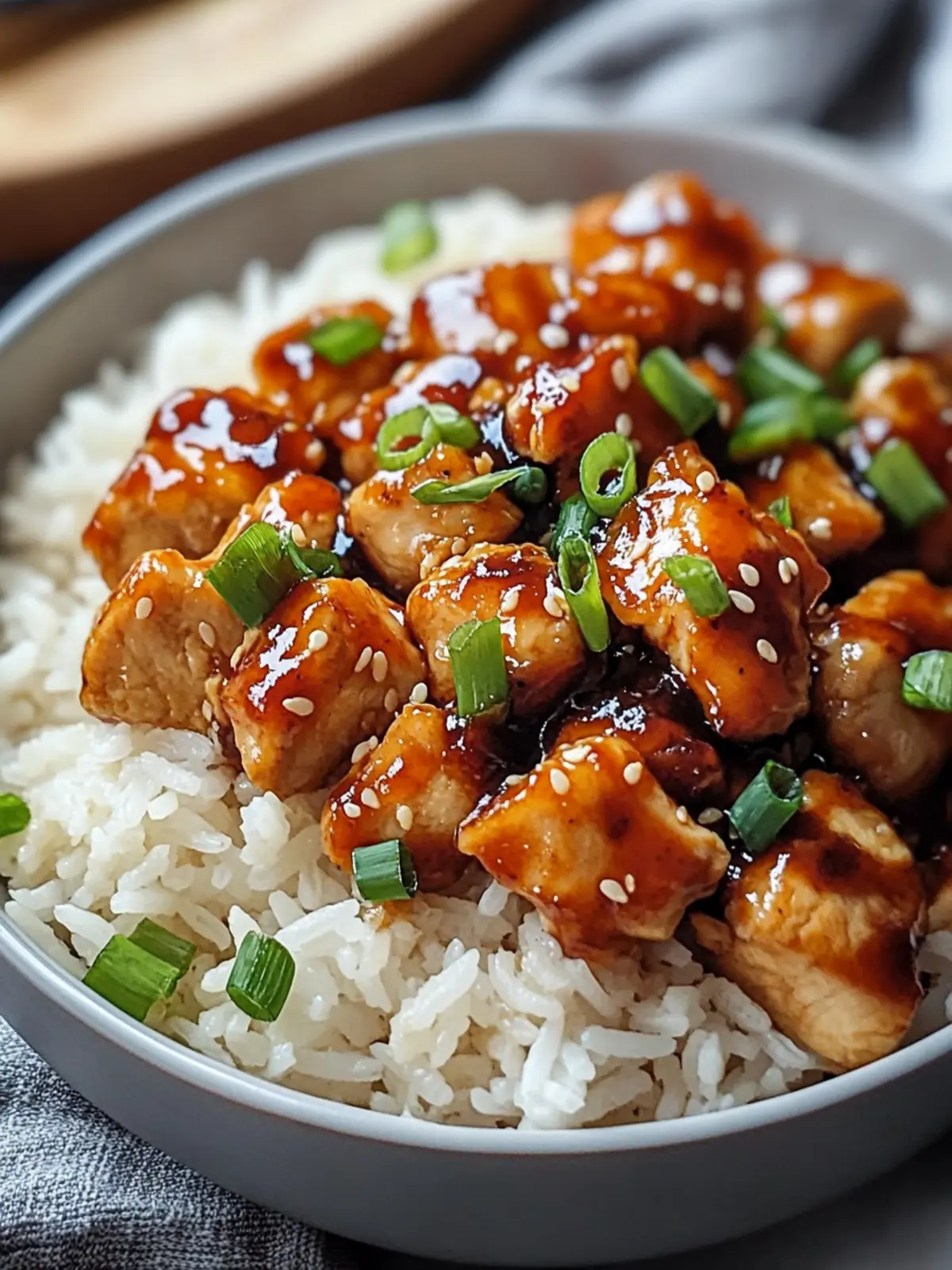One-Pan Honey BBQ Chicken Rice for Easy Family Dinners 2 Honey BBQ Chicken Rice