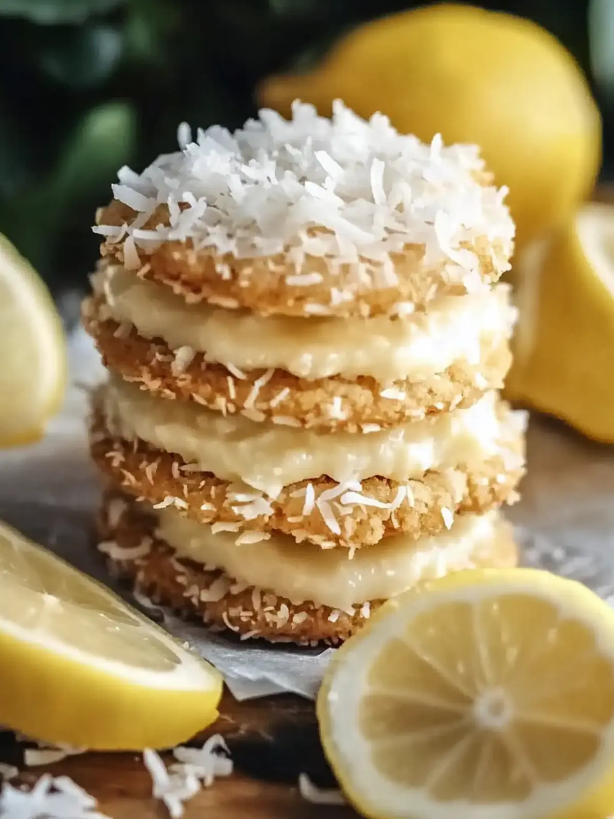 Lemon Coconut Cheesecake Cookies You Need for Summer Fun 2 Lemon Coconut Cheesecake Cookies