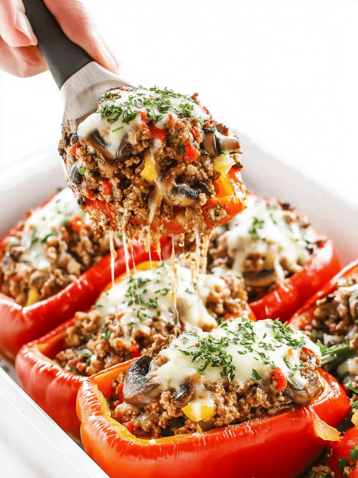 Savory Bison and Mushroom Stuffed Peppers You ll Crave 2 Bison and Mushroom Stuffed Peppers