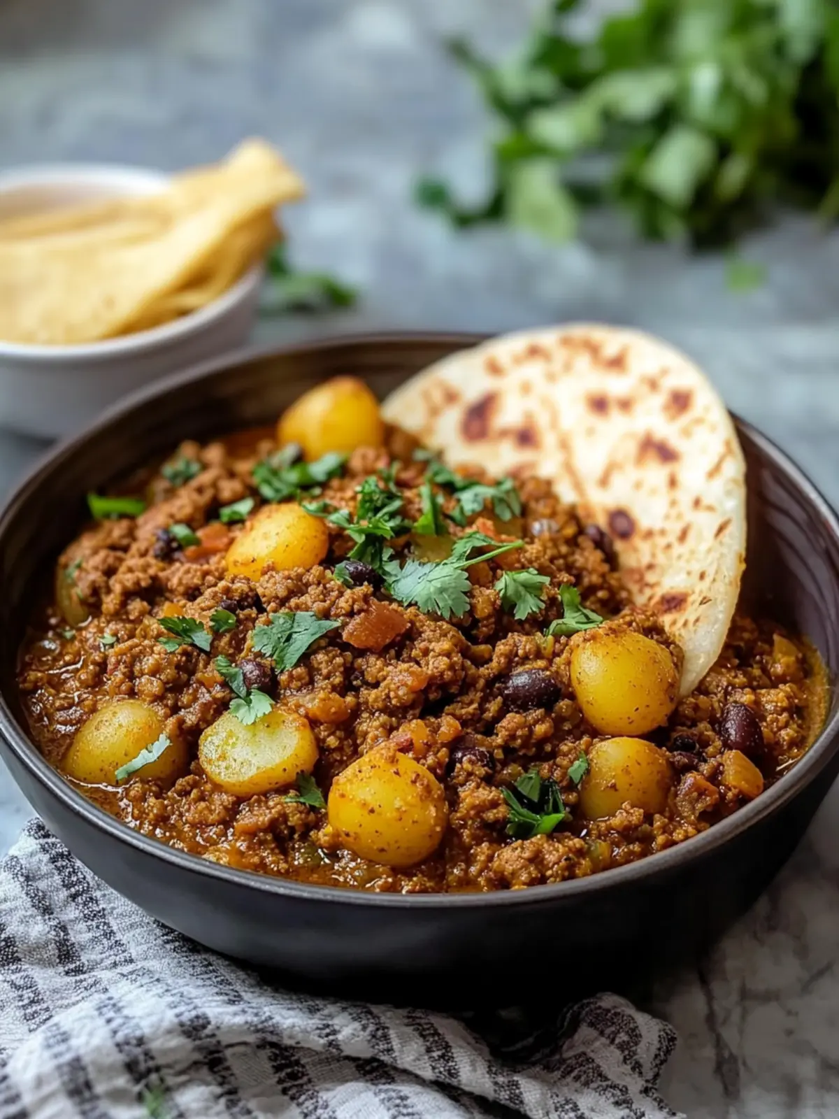 Aloo Keema Delight: Cozy Beef and Potato Curry Made Easy 2 Aloo Keema (Pakistani Ground Beef and Potato Curry)