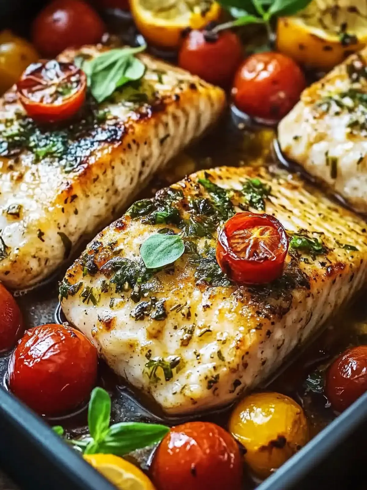 Mediterranean Baked Fish: Quick, Healthy Dinner Delight 4 Mediterranean Baked Fish