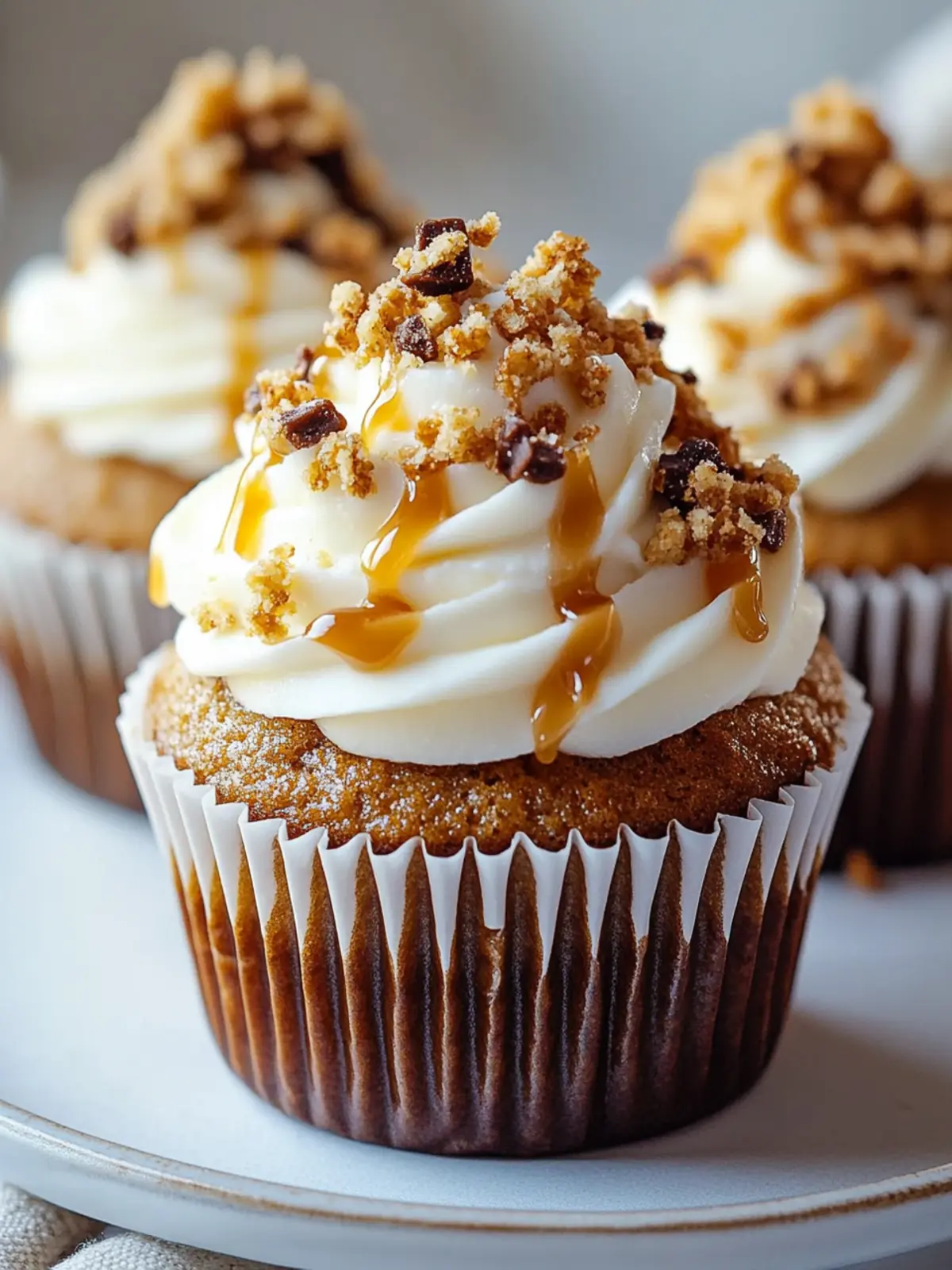 Toffee Crunch Cupcakes: Indulge in a Sweet, Buttery Delight 3 Toffee Crunch Cupcakes