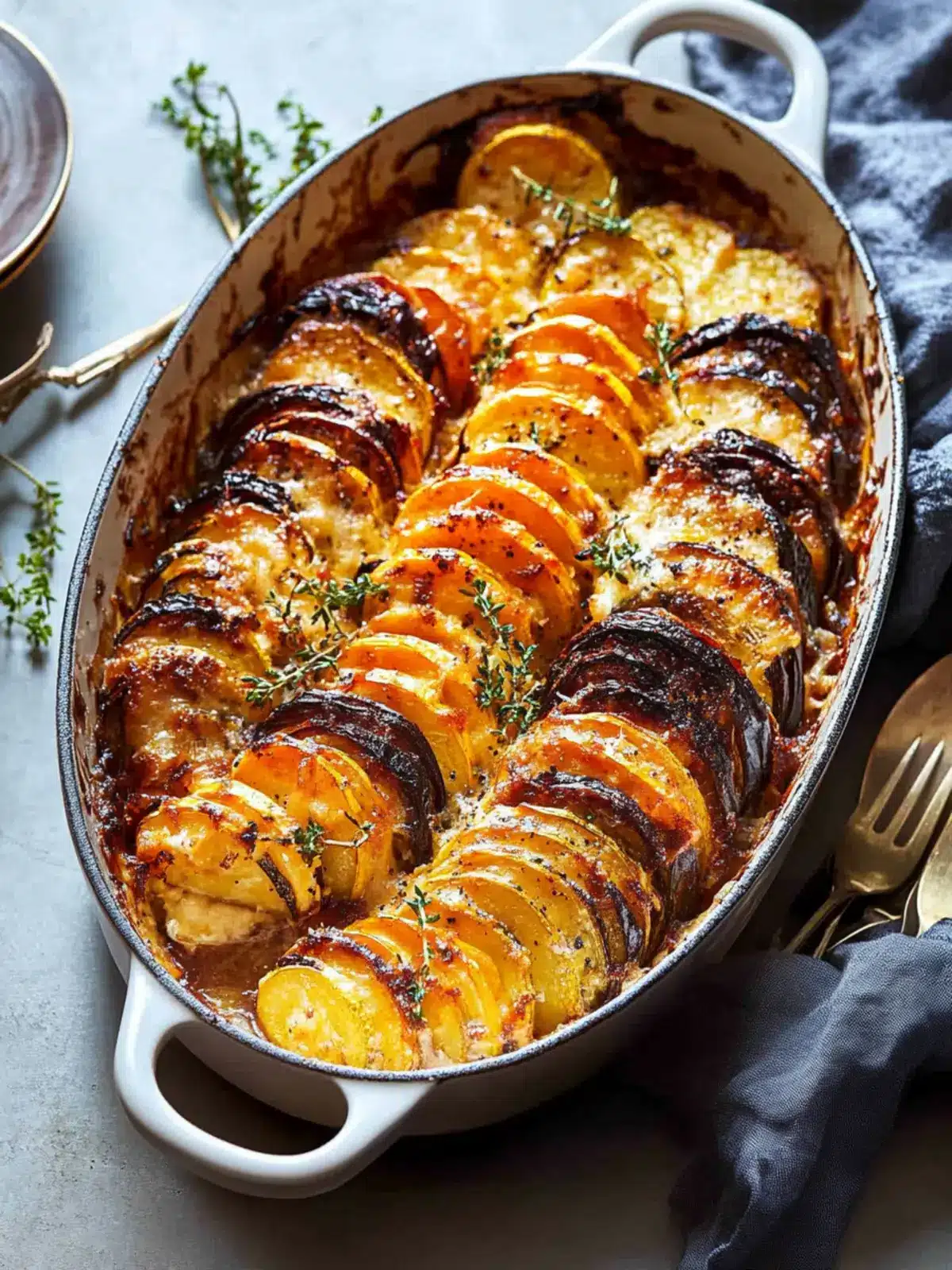 Cheesy Root Vegetable Gratin: Your New Holiday Showstopper 2 Cheesy Root Vegetable Gratin