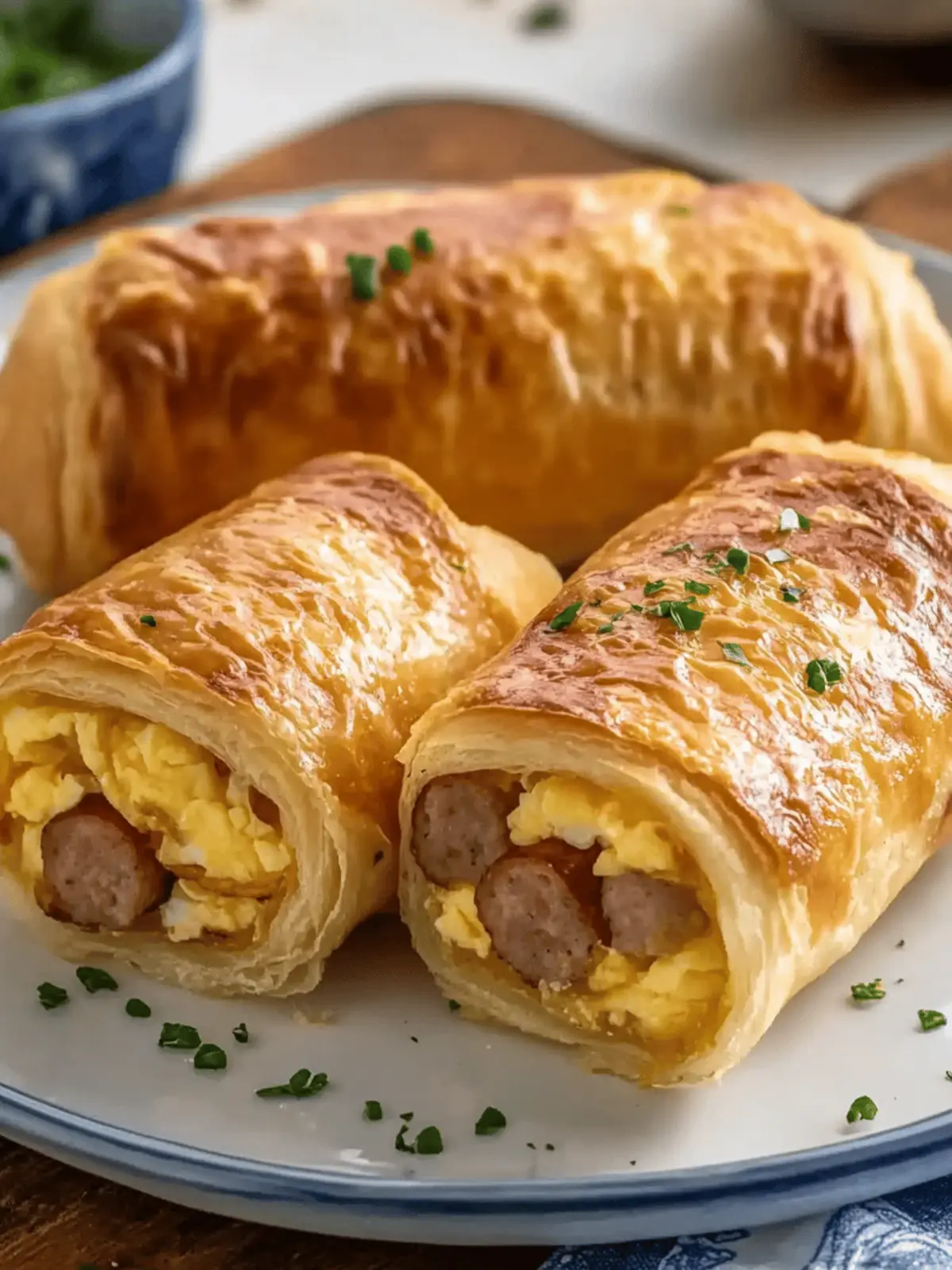 Sausage Egg Breakfast Roll-Ups That Make Mornings Exciting 3 Sausage Egg Breakfast Roll-Ups That Make Mornings Exciting