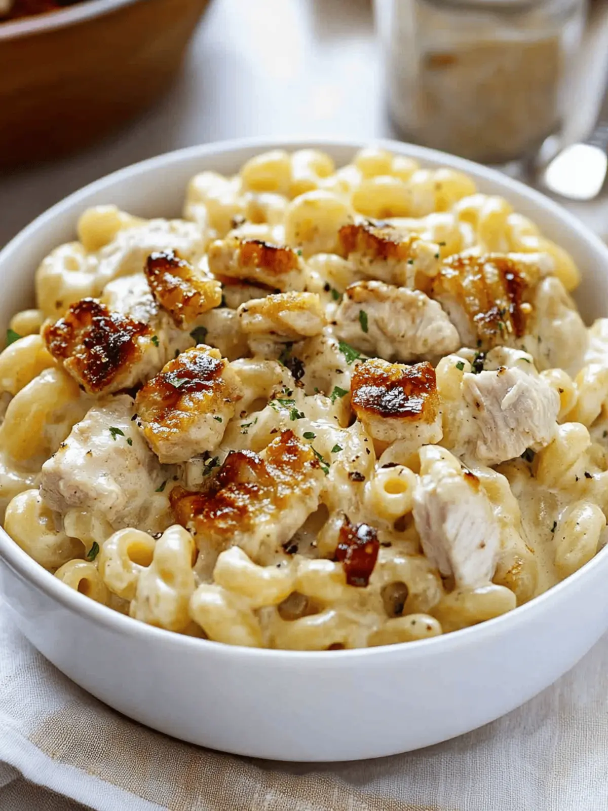 Cheesy Chicken Ranch Macaroni for a Cozy Family Dinner 2 Chicken Ranch Macaroni and Cheese