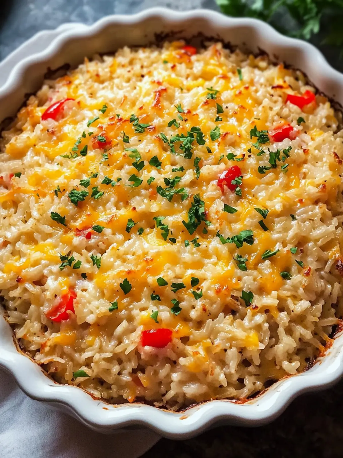 Cheesy Pepper Jack Rice Bake for Cozy Gatherings 3 Pepper Jack Rice Bake