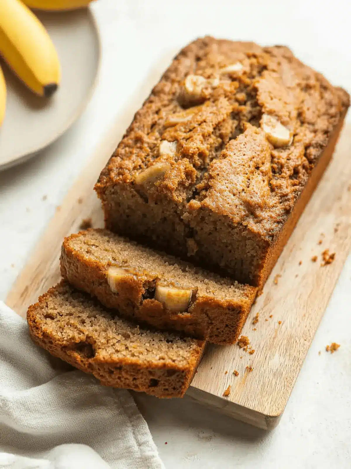 Delicious Vegan Banana Bread That's Easy and Guilt-Free 2 Vegan Banana Bread