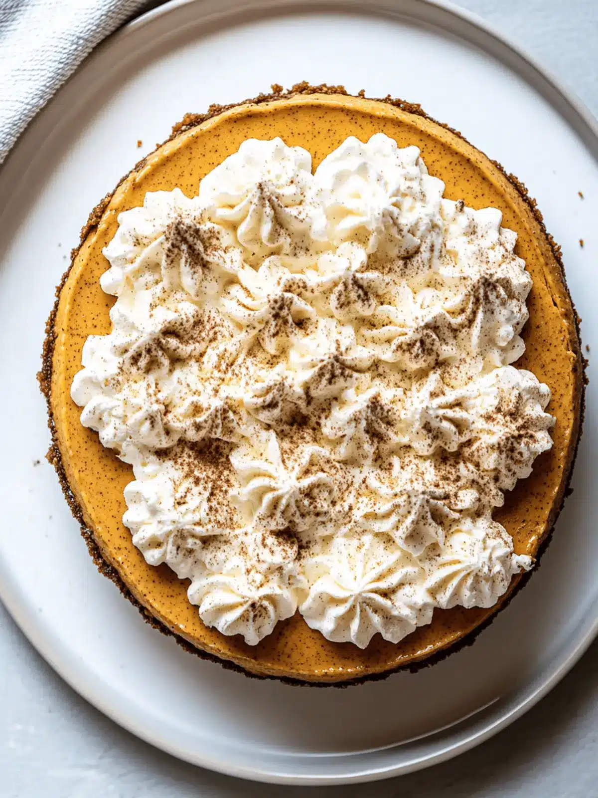 Creamy Pumpkin Spice Cheesecake: Your Fall Dessert Delight 4 Pumpkin Spice Cheesecake