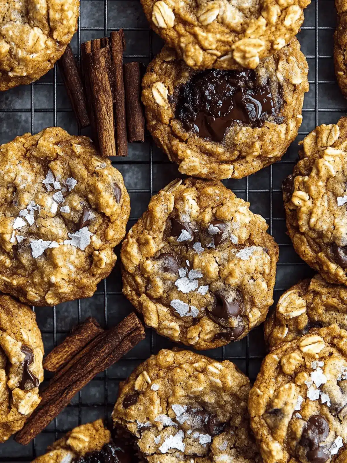Indulge in Brown Butter Pumpkin Oatmeal Chocolate Chip Cookies 4 Brown Butter Pumpkin Oatmeal Chocolate Chip Cookies.