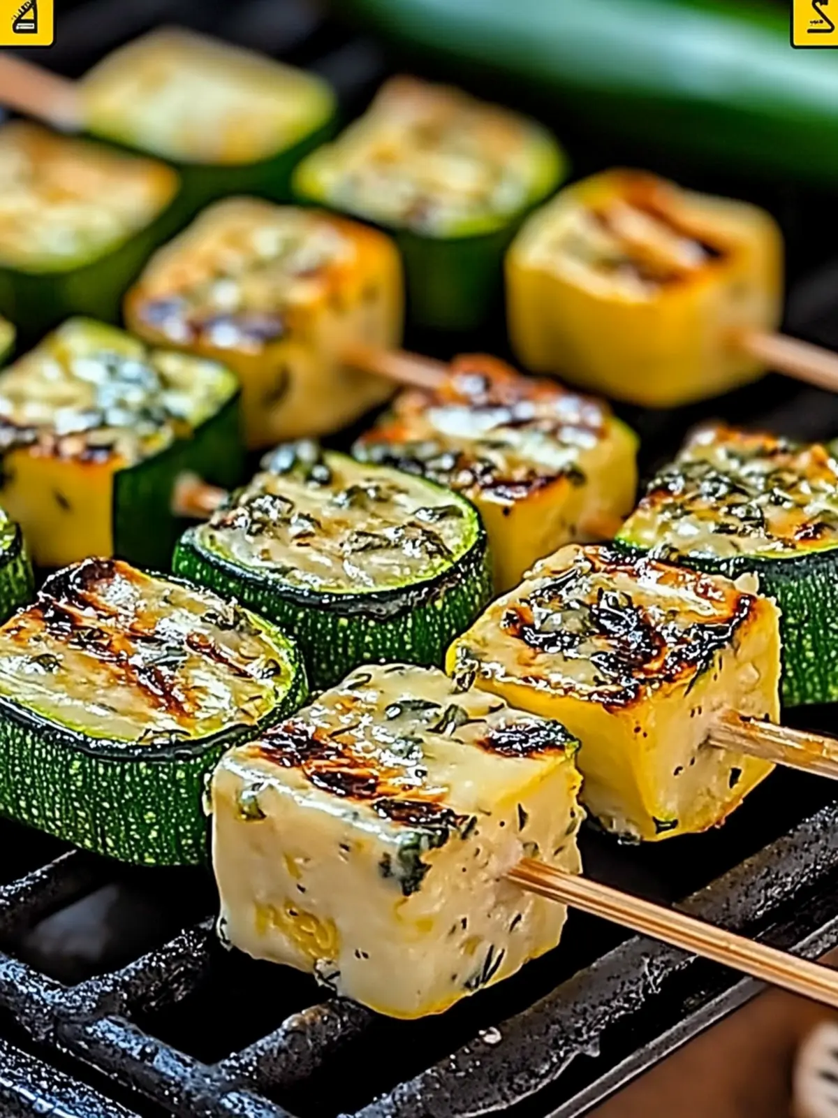 Garlic Butter Zucchini Skewers for Your Ultimate Summer BBQ 2 Garlic Butter Zucchini Skewers