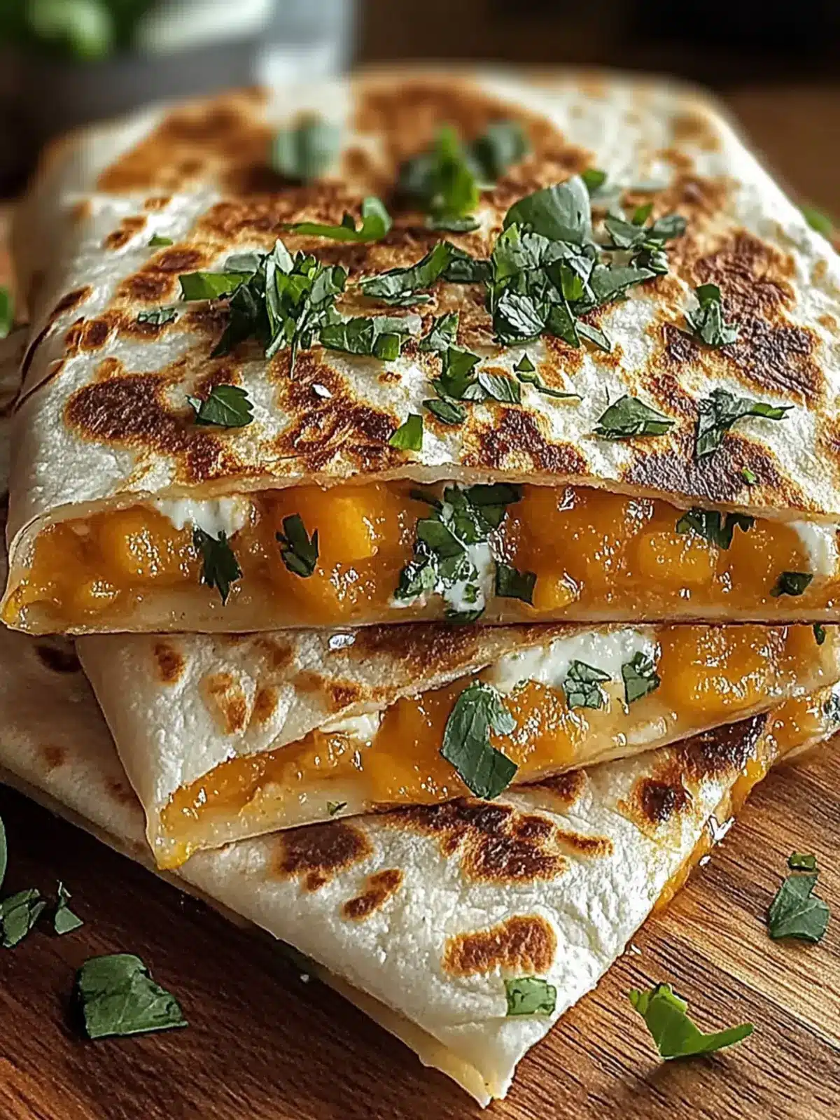 Delicious Sweet & Savory Peach Quesadillas in 30 Minutes 2 Sweet & Savory Peach Quesadillas