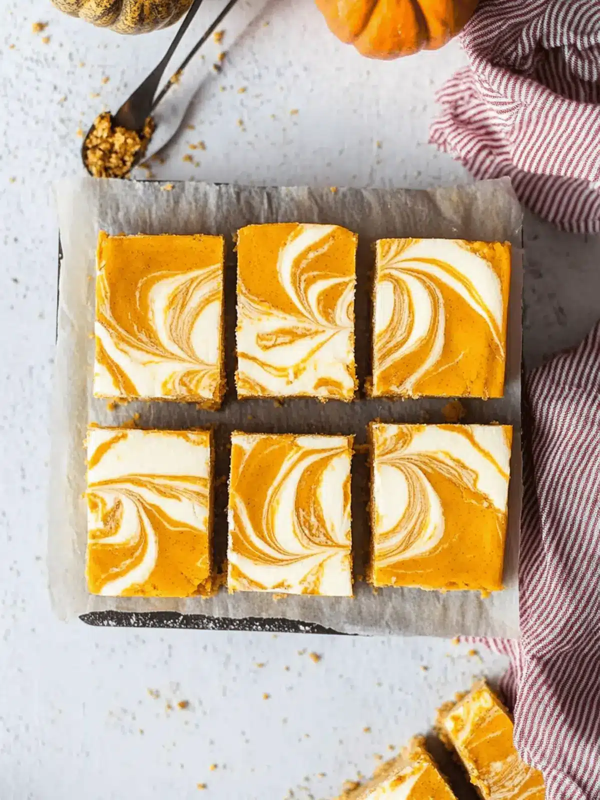 Delightful Pumpkin Cheesecake Bars for Effortless Fall Enjoyment 2 Pumpkin Cheesecake Bars