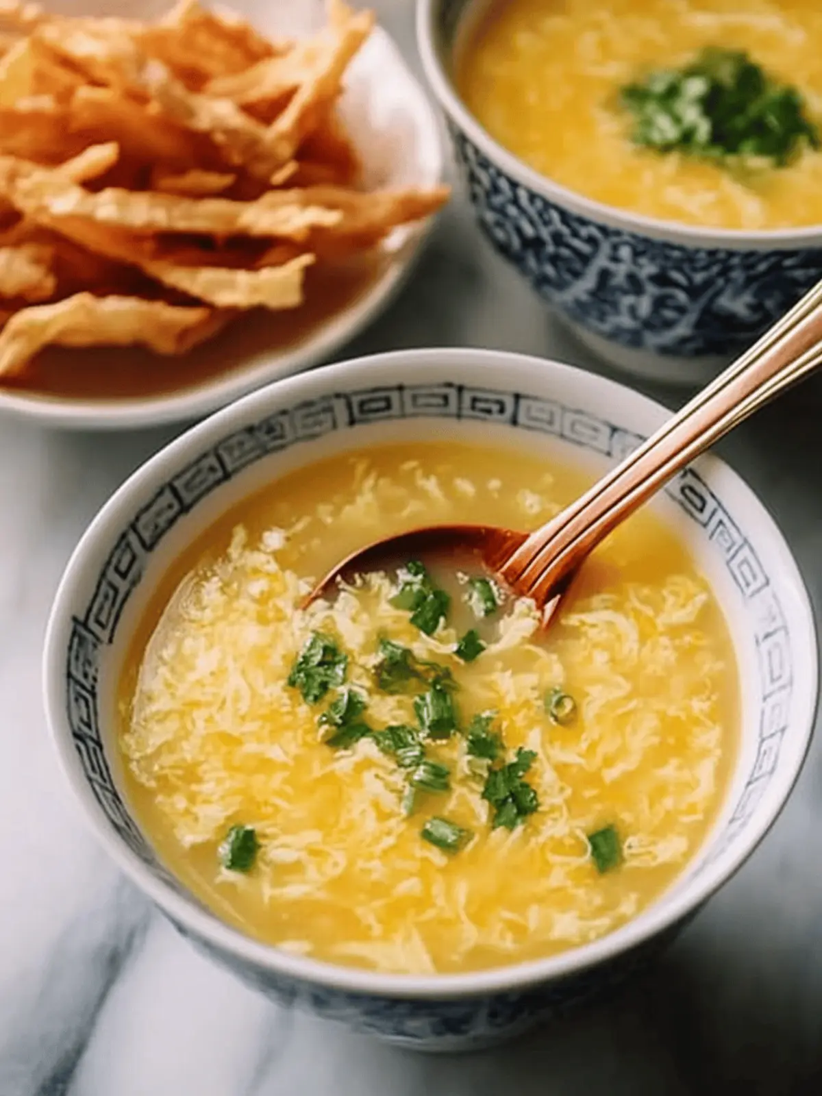 Quick and Cozy Egg Drop Soup in Just 15 Minutes! 4 Egg Drop Soup