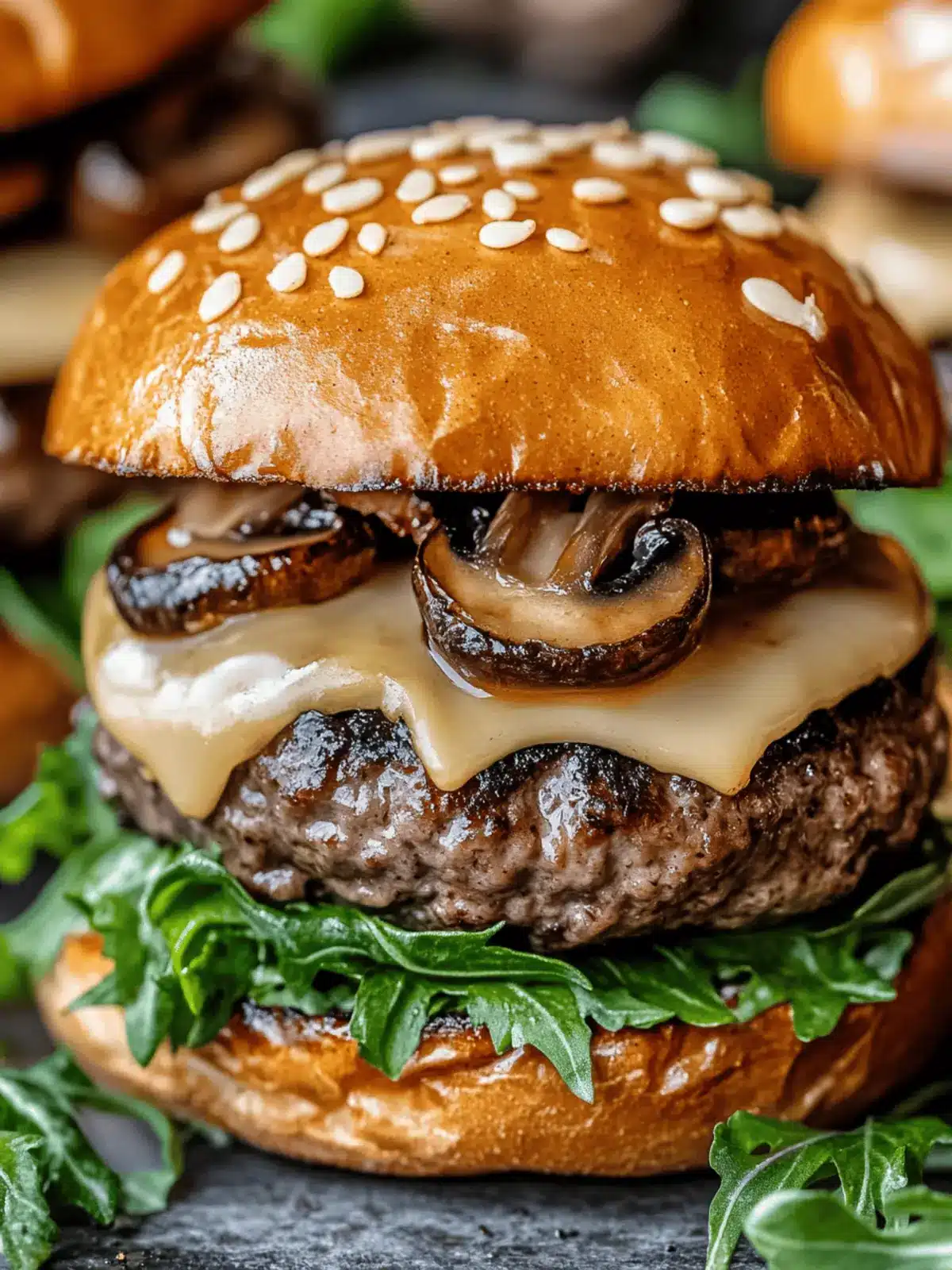 Savory Mushroom & Swiss Burger Sliders for Epic Gatherings 2 Savory Mushroom & Swiss Burger Sliders