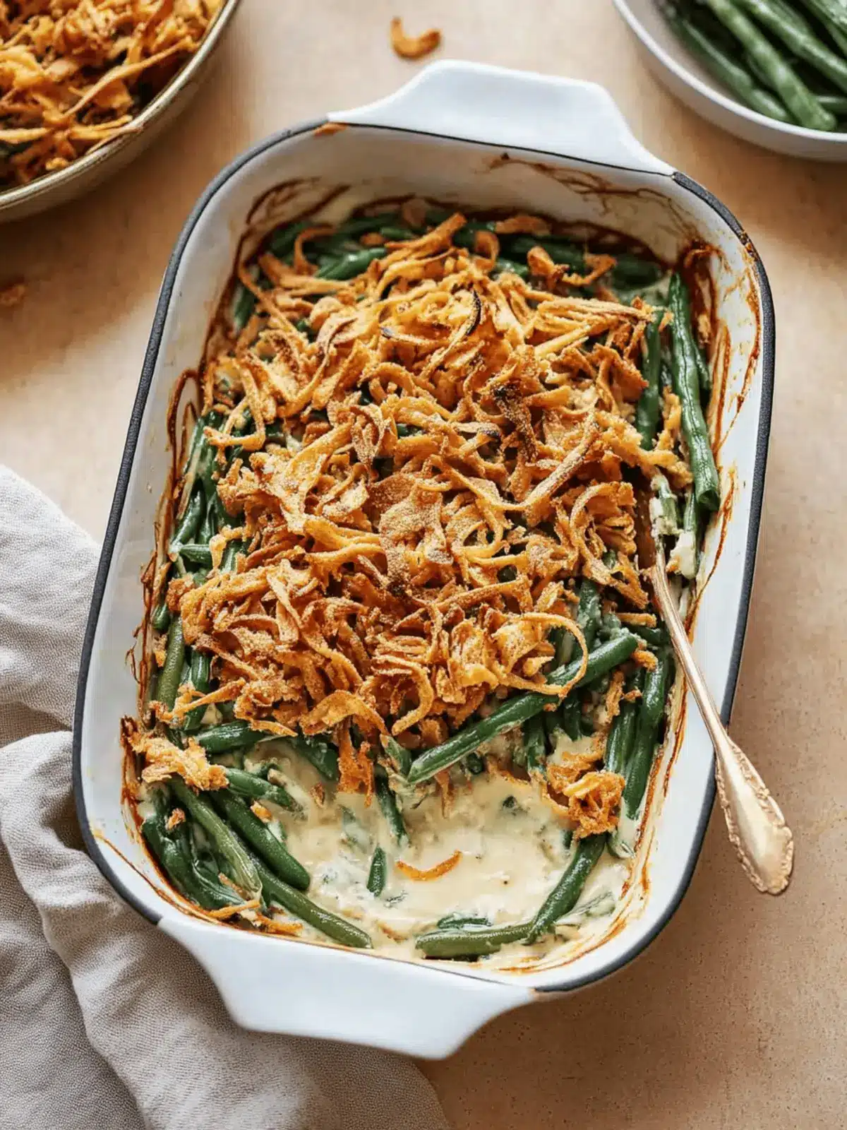 Creamy Green Bean Casserole from Scratch You ll Crave Again 3 Creamy Green Bean Casserole from Scratch