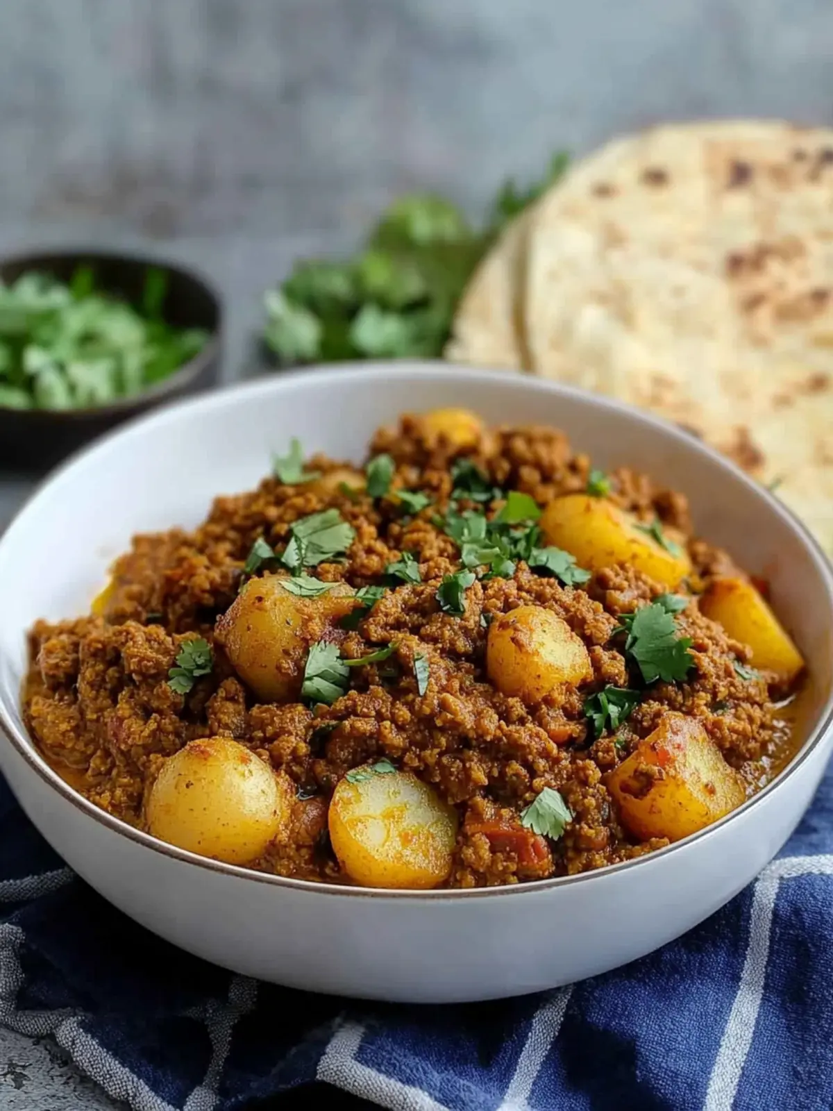 Aloo Keema Delight: Cozy Beef and Potato Curry Made Easy 3 Aloo Keema (Pakistani Ground Beef and Potato Curry)