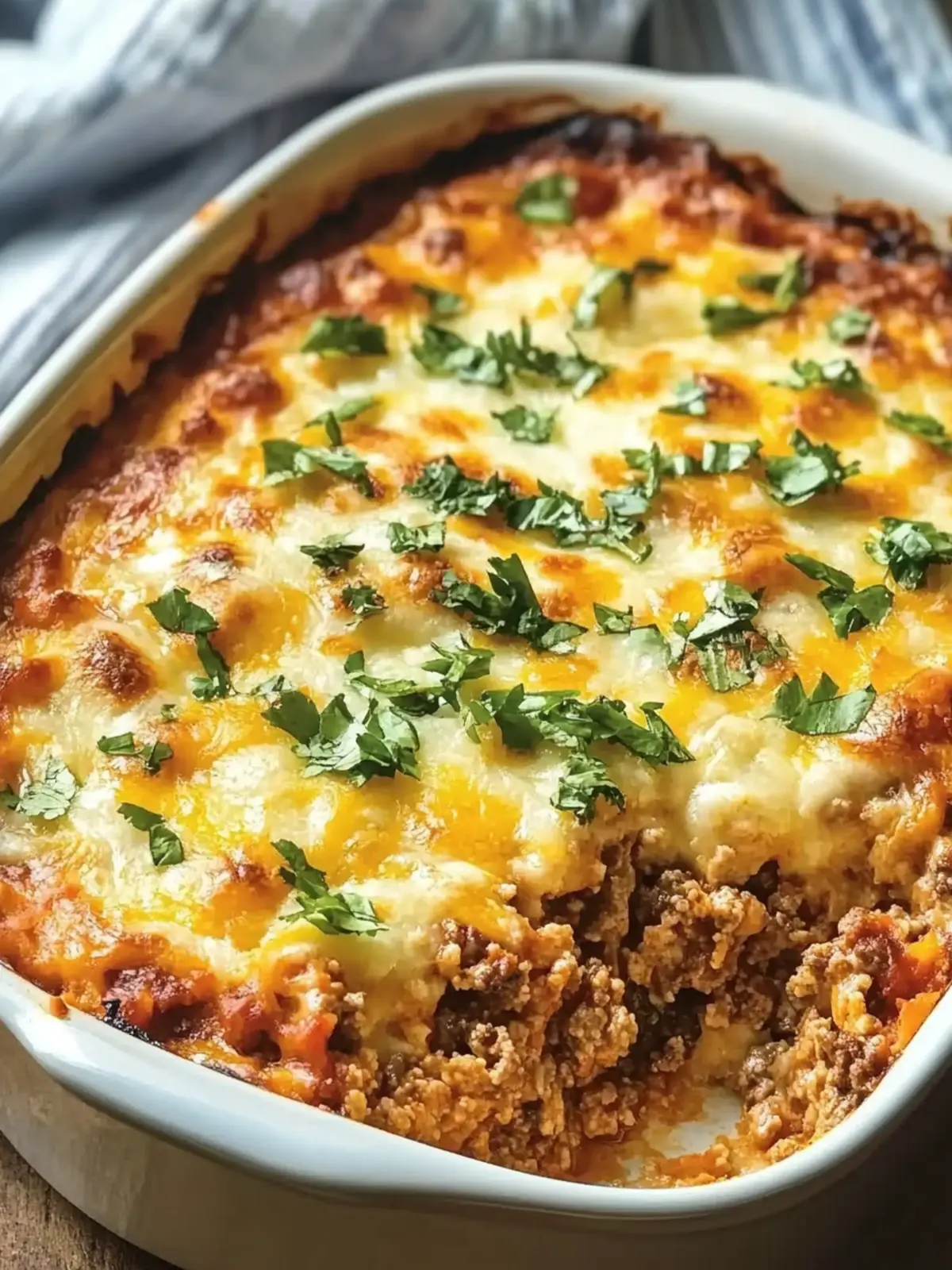Savory Cheesy Low-Carb Taco Bake You ll Crave Again! 2 Cheesy Low-Carb Taco Bake