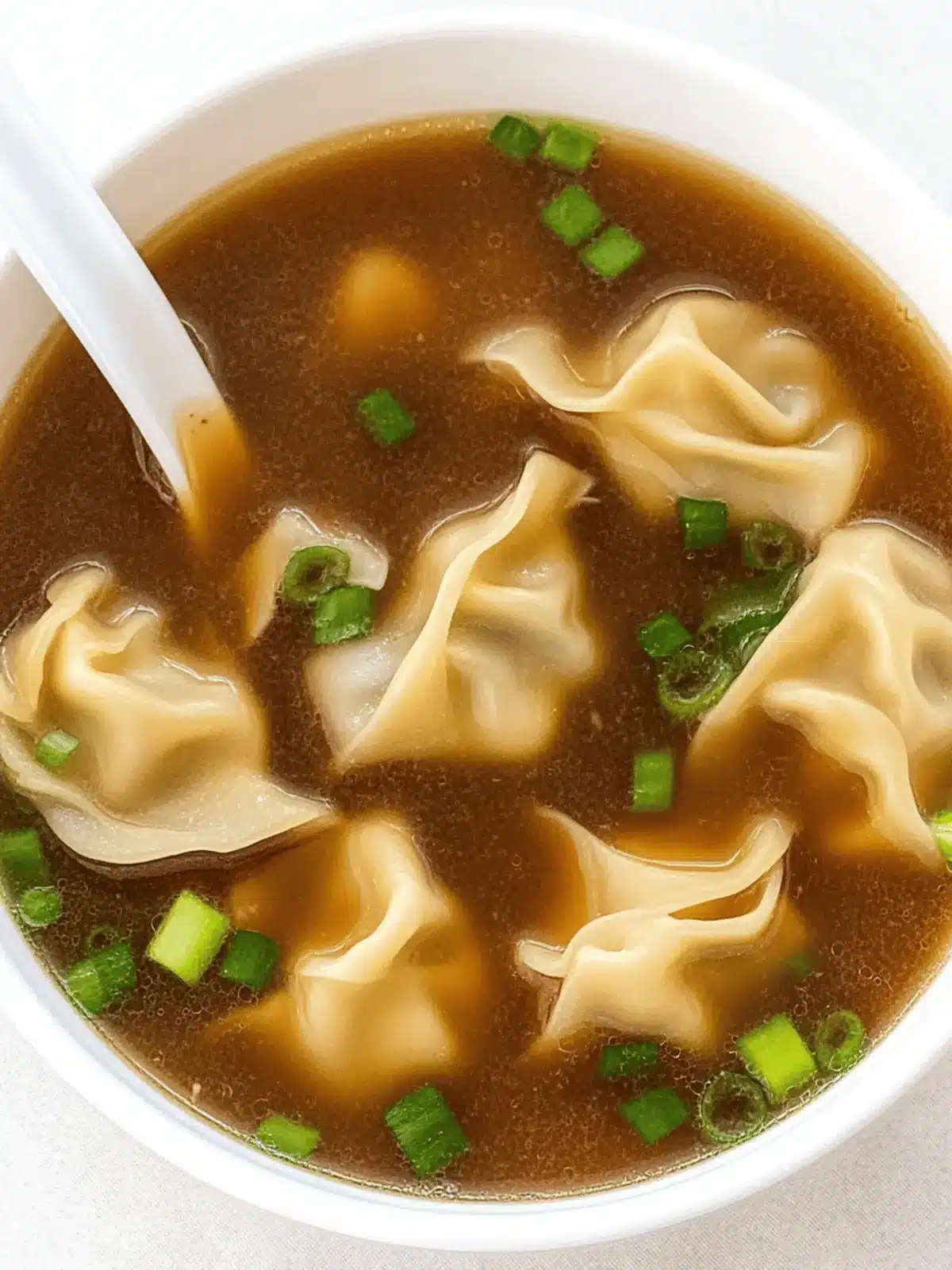 Cozy Up with Homemade Wonton Soup: A Comforting Delight 4 Homemade Wonton Soup