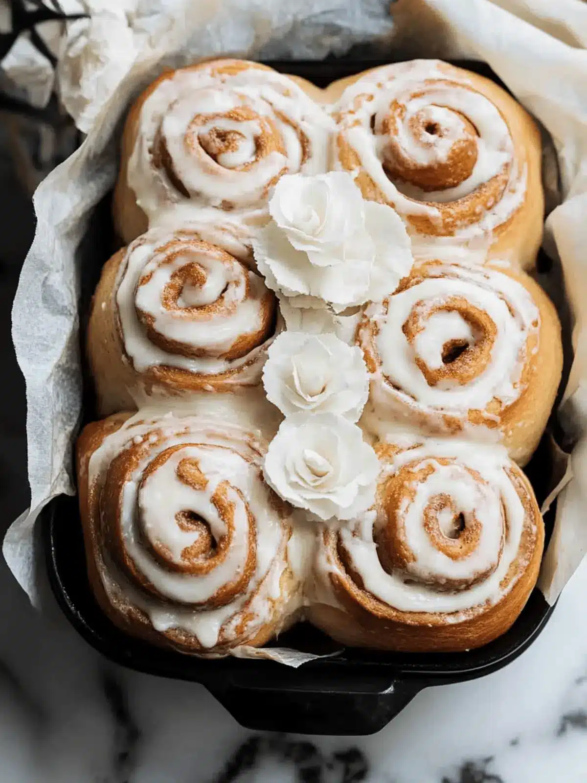 Giant Fluffy Cinnamon Rolls That Melt in Your Mouth 2 Giant Fluffy Cinnamon Rolls