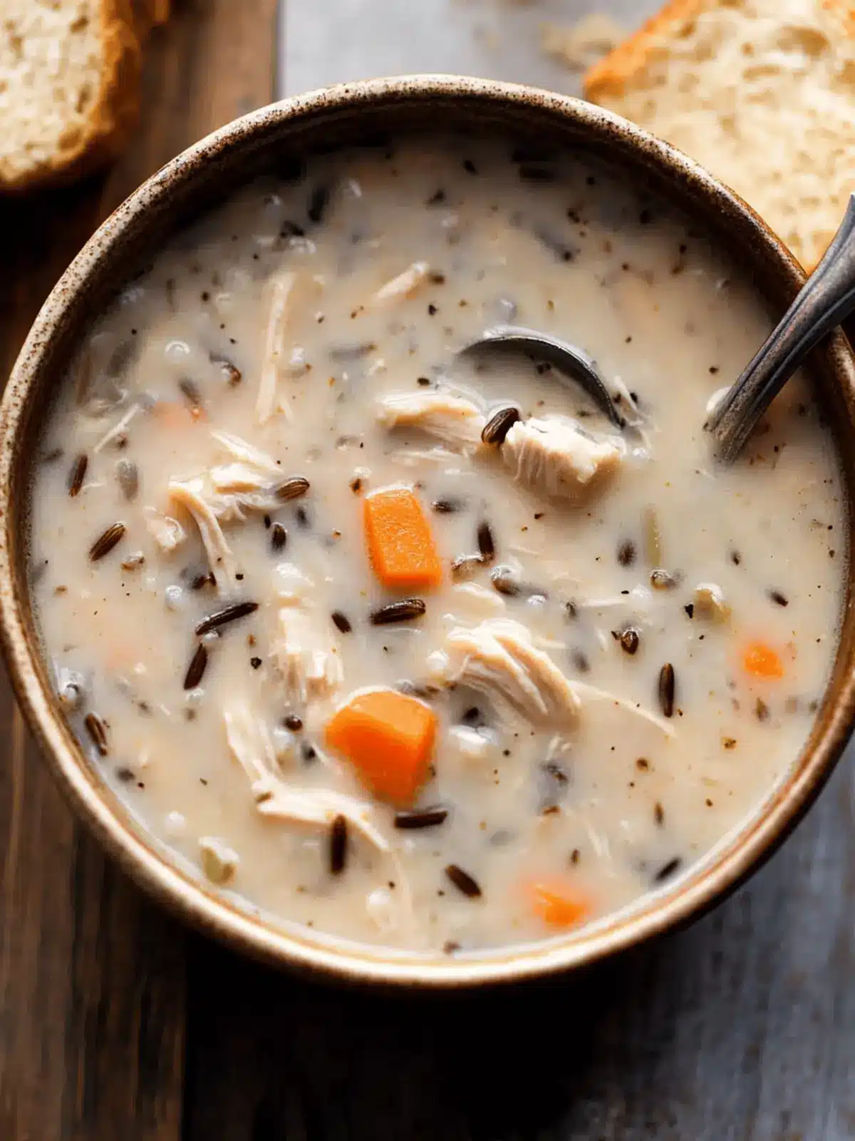 Crockpot Chicken Wild Rice Soup: Cozy Comfort in Every Bite 2 Crockpot Chicken Wild Rice Soup
