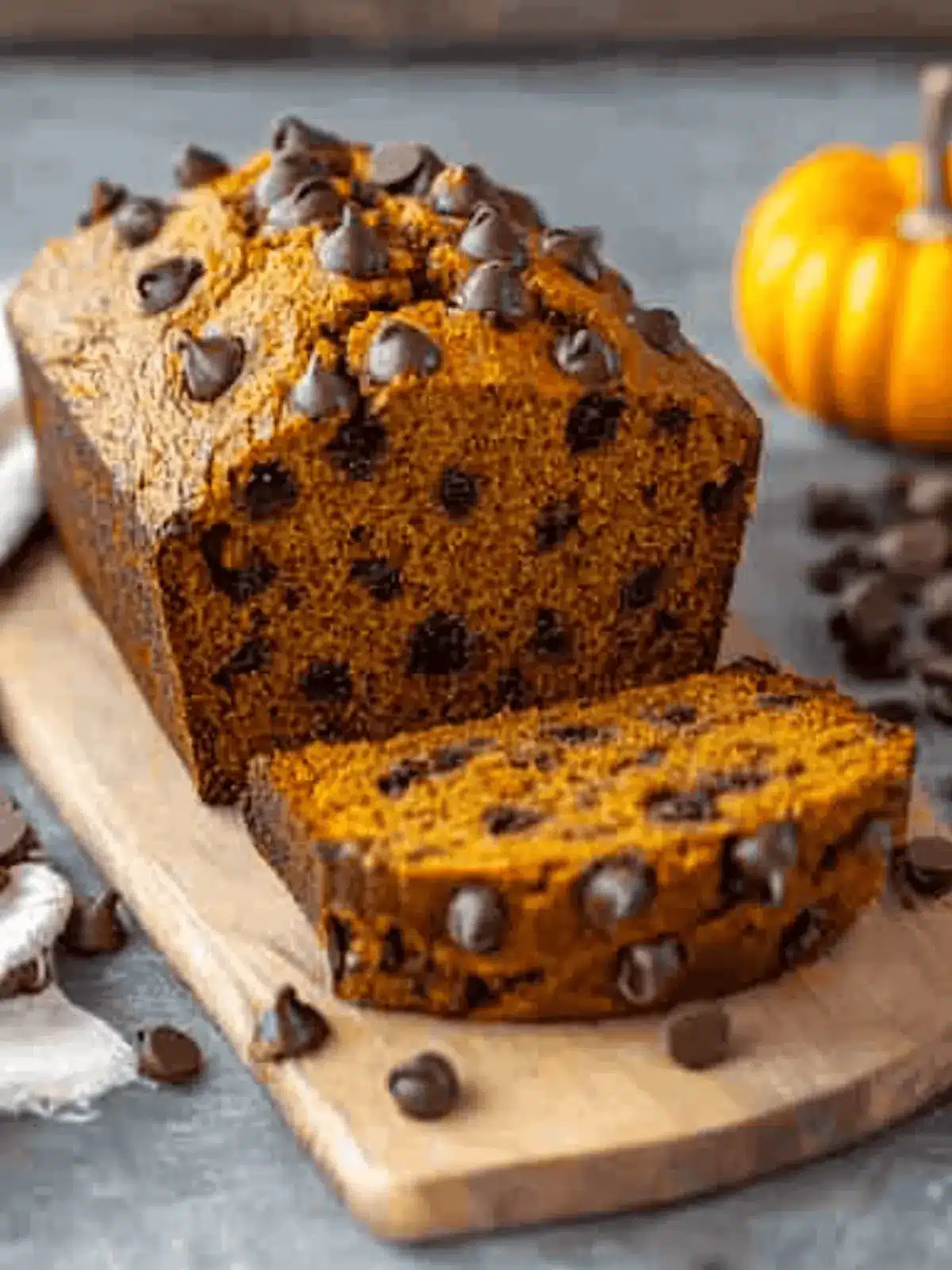 Delicious Pumpkin Chocolate Chip Bread for Cozy Fall Days 3 Pumpkin Chocolate Chip Bread
