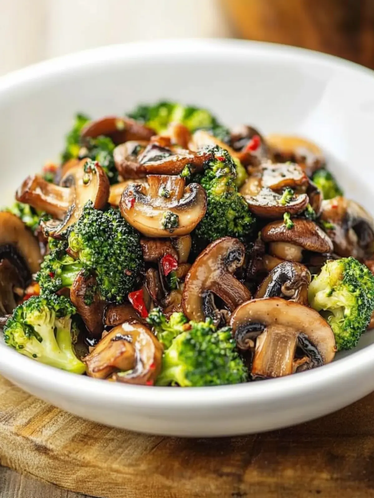 Delicious Broccoli and Mushroom Stir-Fry in 15 Minutes 2 Broccoli and Mushroom Stir-Fry