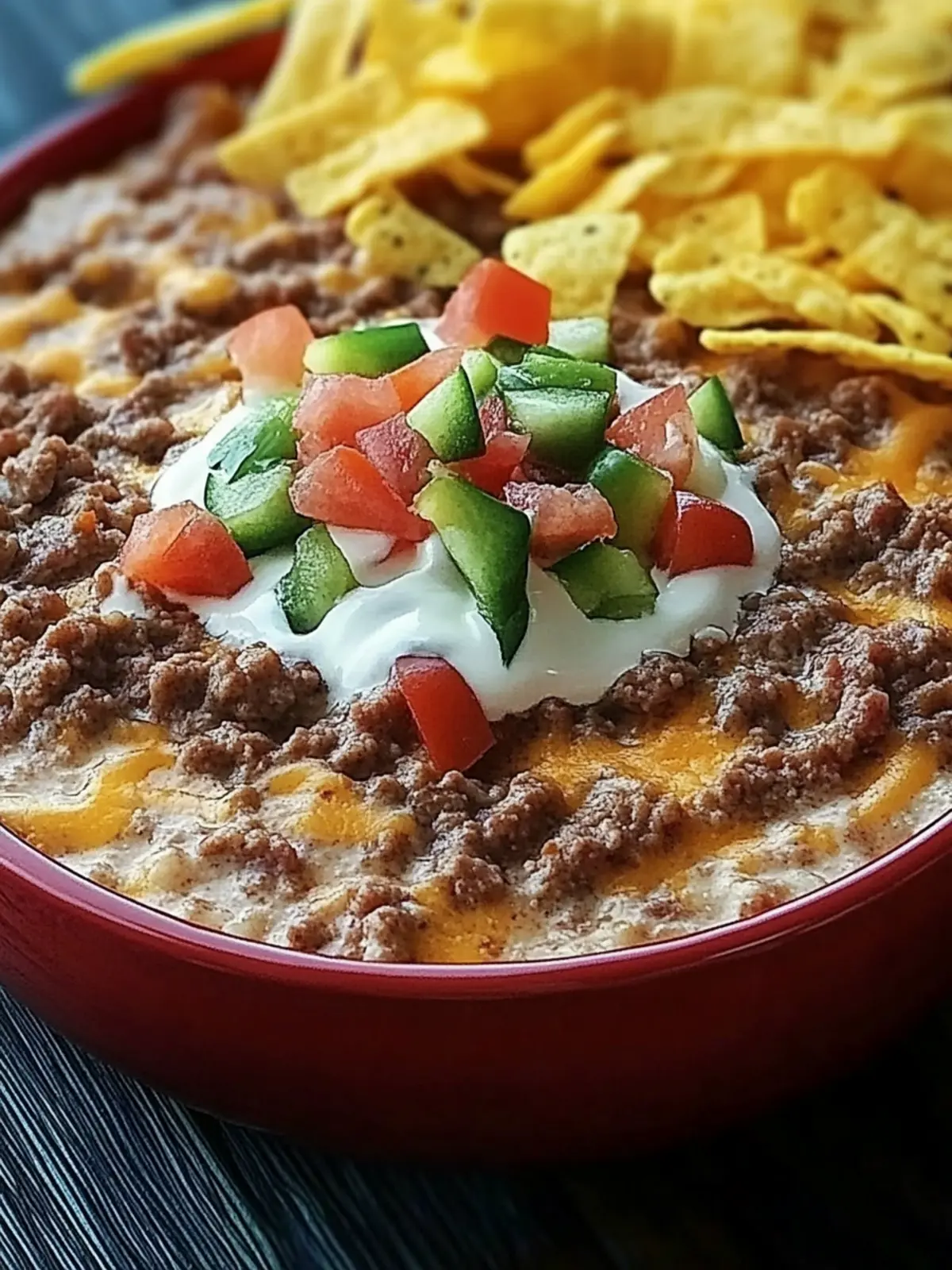 Delicious Meaty Texas Trash Dip: The Perfect Party Starter 3 Meaty Texas Trash Dip