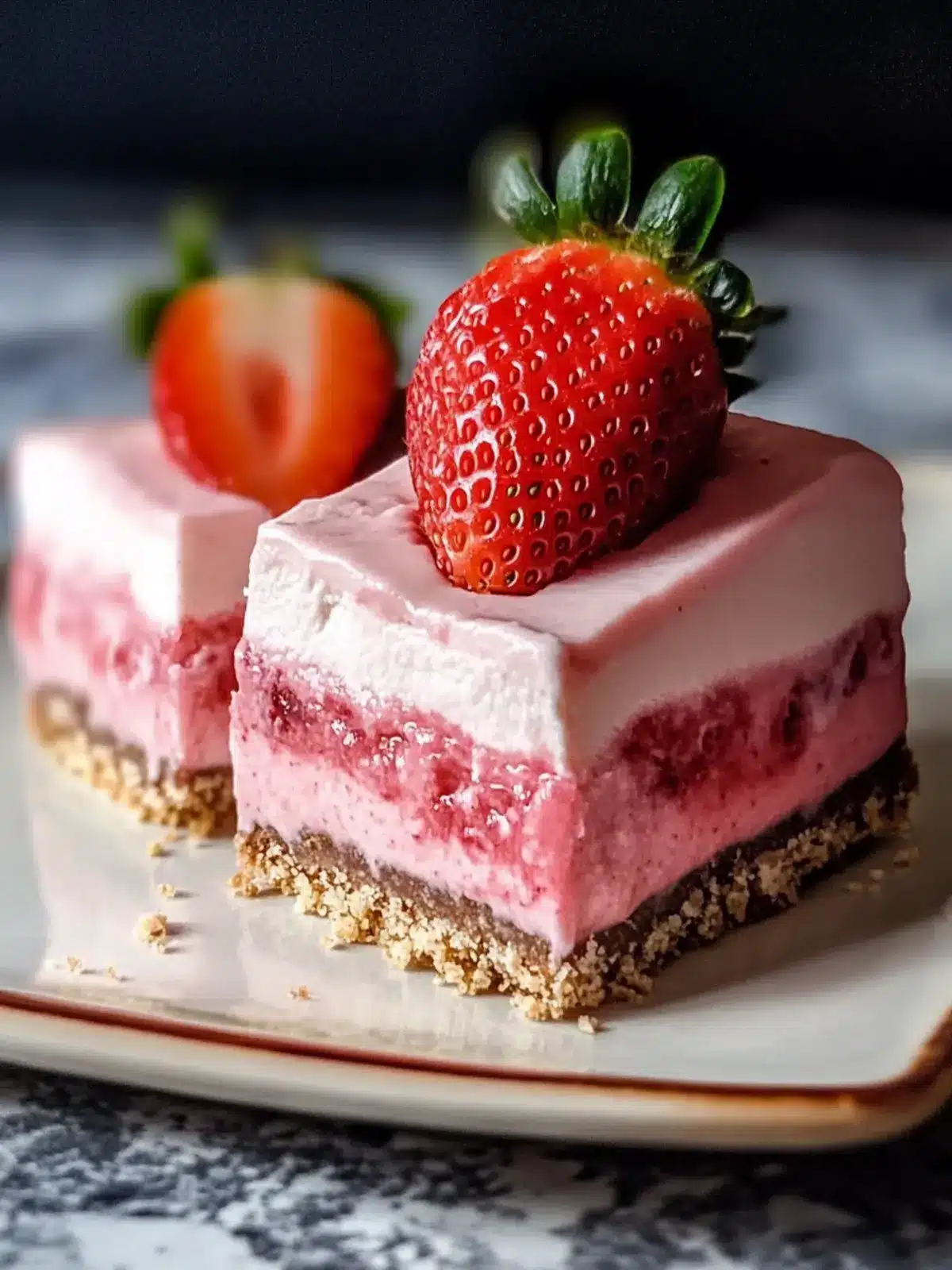 Delicious Easy No Bake Strawberry Cheesecake Bars for Summer Fun 4 Easy No Bake Strawberry Cheesecake Bars