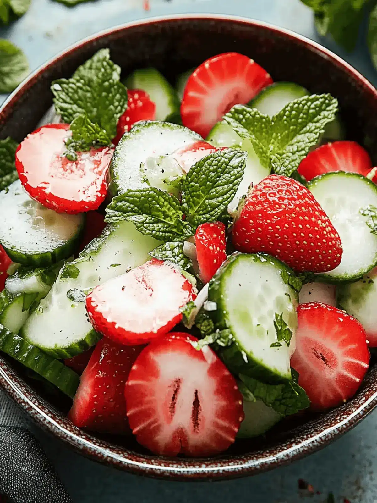 Crisp Cucumber Strawberry Salad for a Refreshing Summer Boost 3 Crisp Cucumber Strawberry Salad for a Refreshing Summer Boost