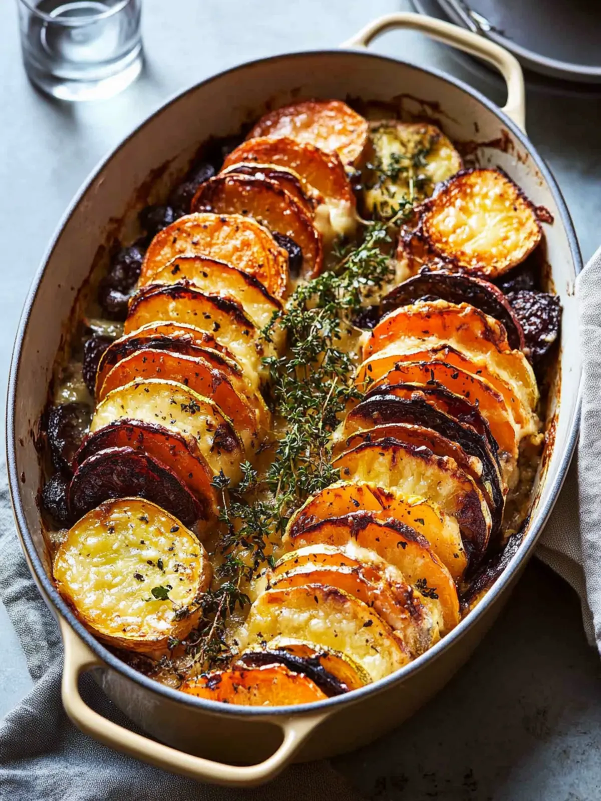 Cheesy Root Vegetable Gratin: Your New Holiday Showstopper 3 Cheesy Root Vegetable Gratin