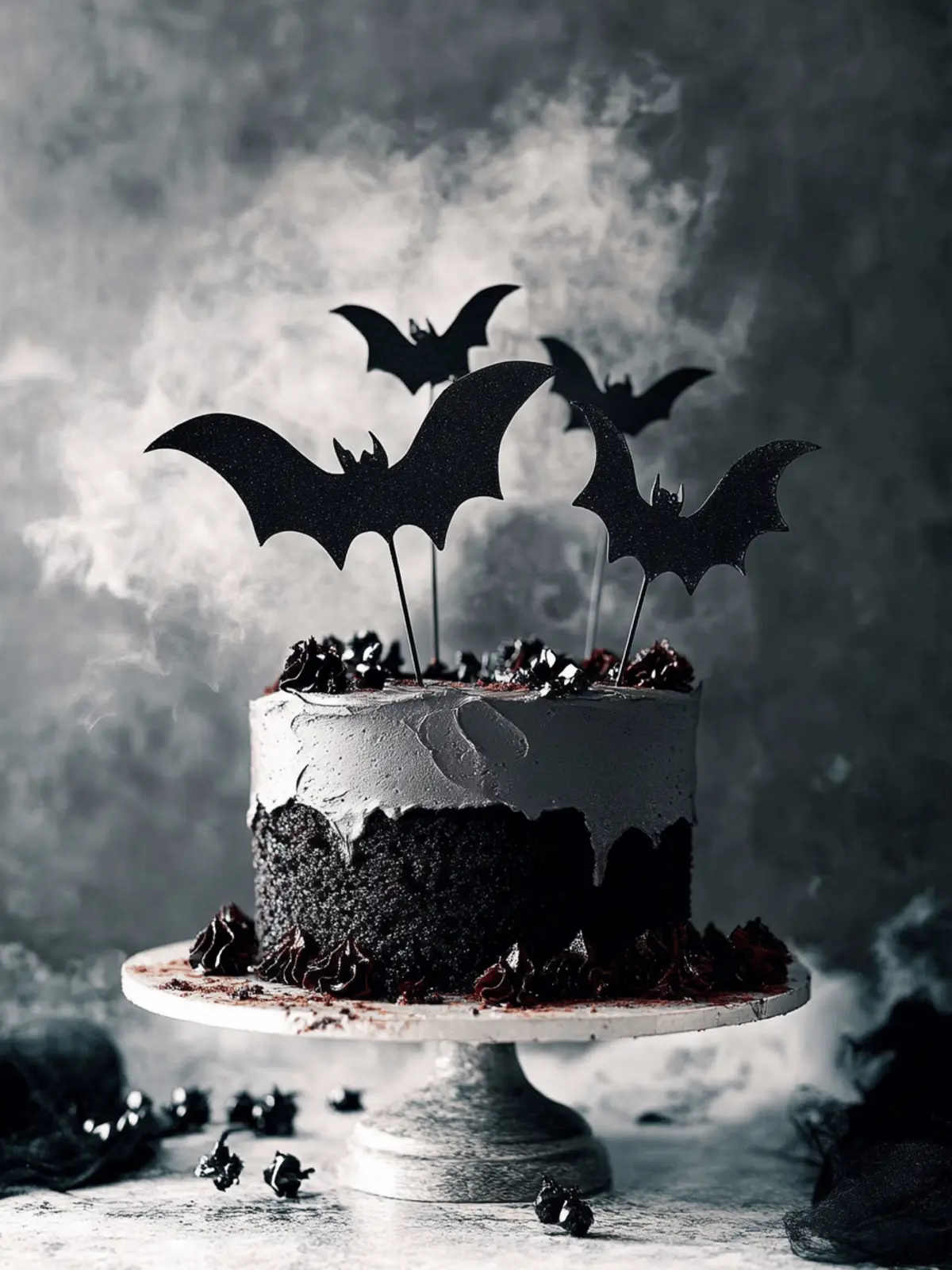 Irresistibly Spooky Black Velvet Halloween Cake Recipe Delight 2 Spooky Black Velvet Halloween Cake