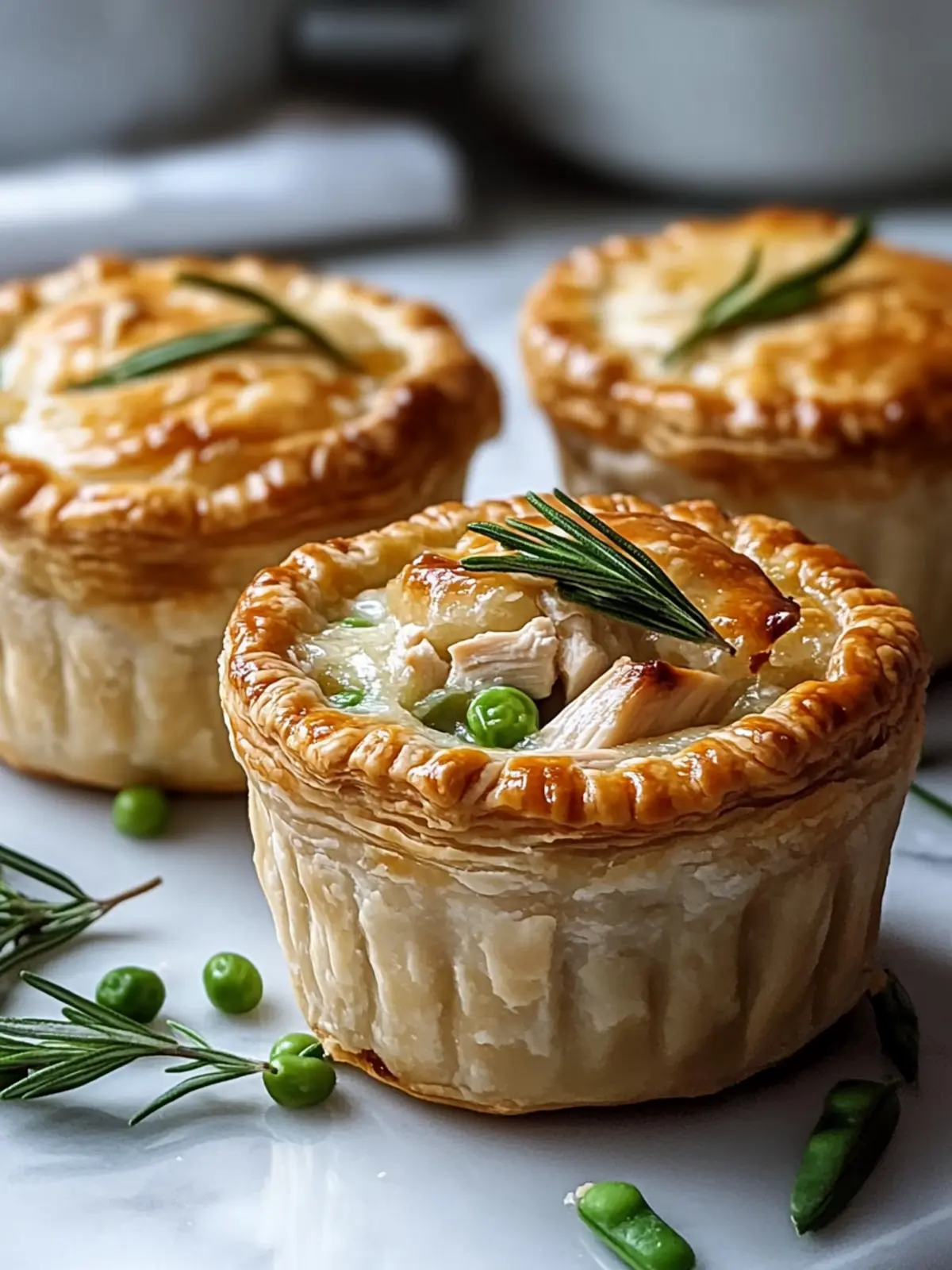 Mini Chicken Pot Pies: Your Cozy Comfort Food Delight 3 Mini Chicken Pot Pies