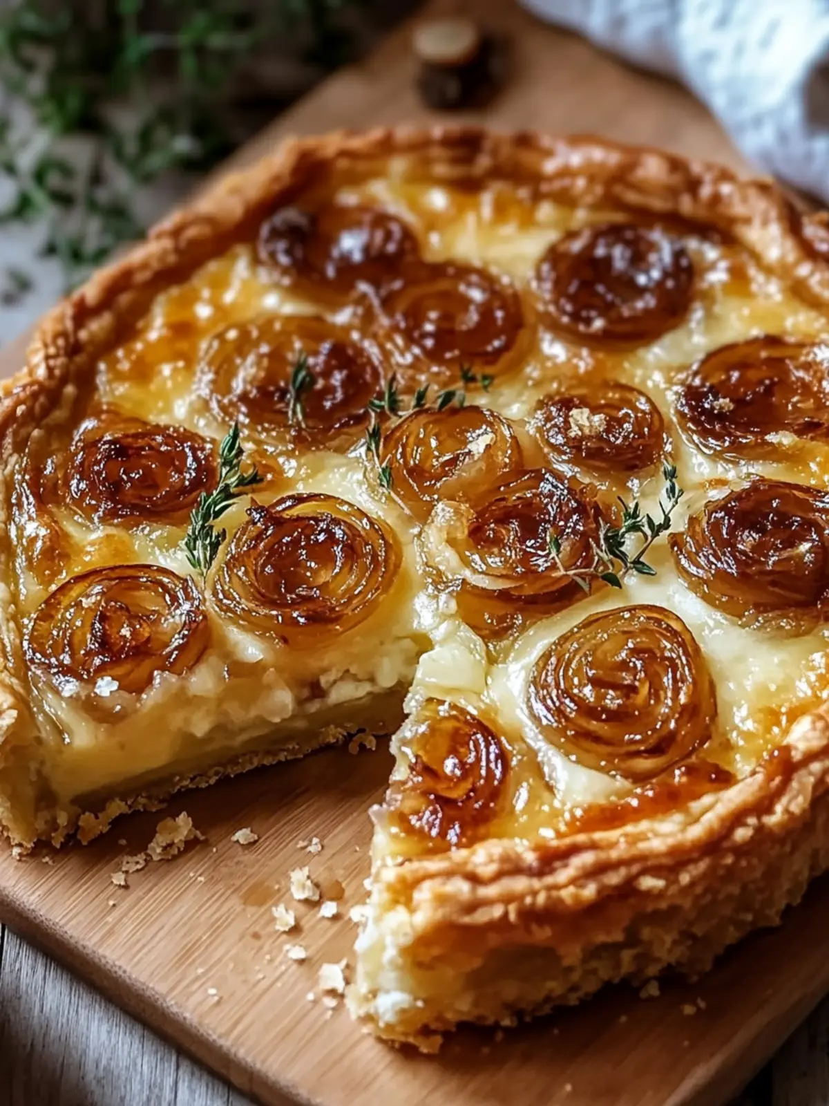 Caramelized Onion & Gruy ¨re Tart: A Cozy Culinary Delight 4 Caramelized Onion & Gruy ¨re Tart