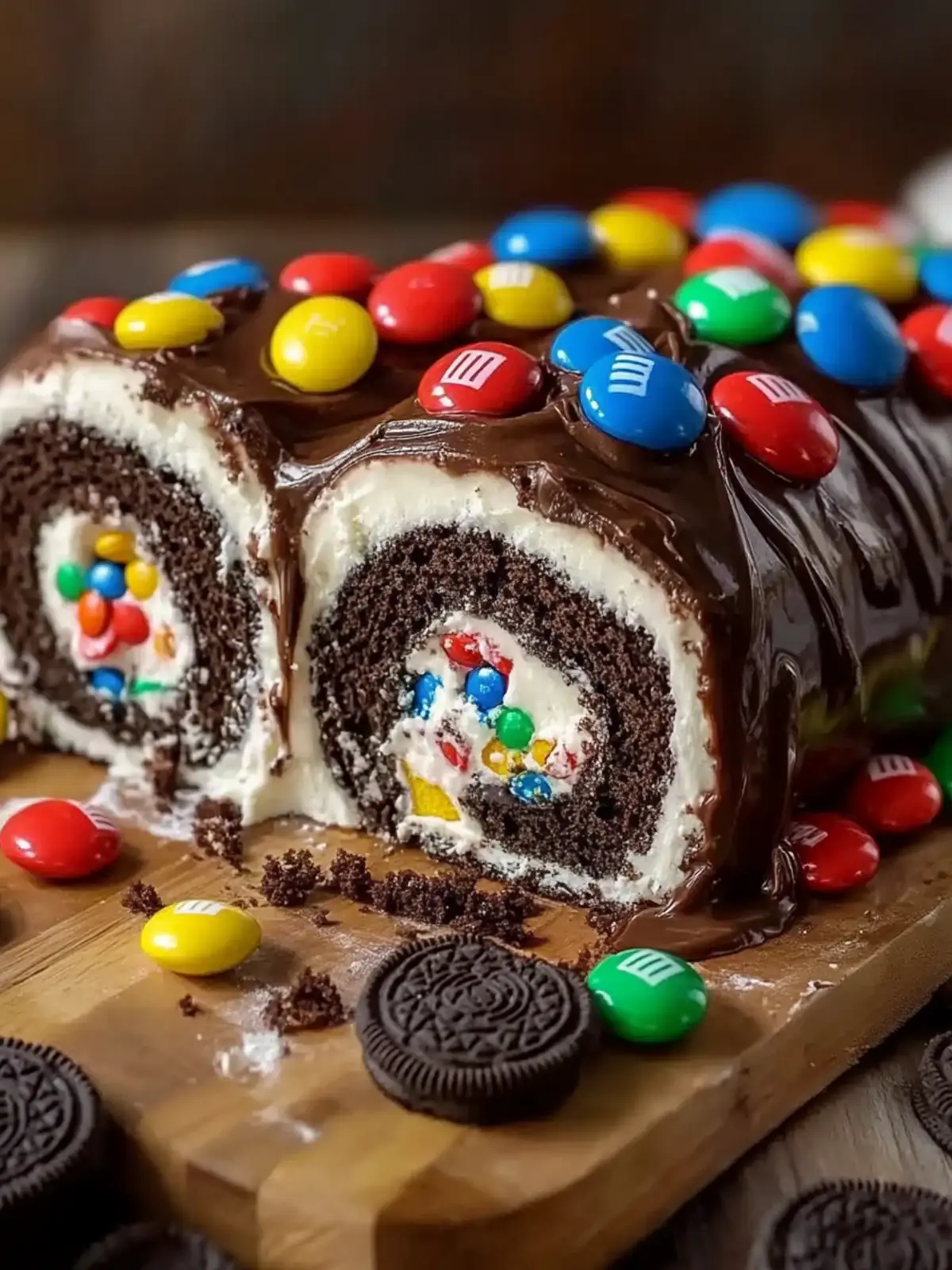 M&M s Ferrero Oreo Cake Roll Recipe: Indulge Your Sweet Tooth 2 M&M s Ferrero Oreo Cake Roll Recipe