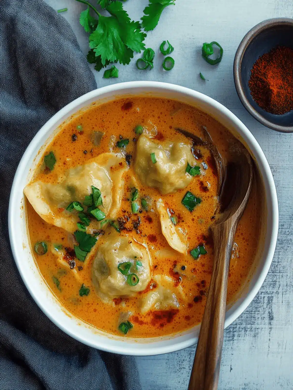 Savor Homemade Coconut Curry Soup with Dumplings Tonight 2 Coconut Curry Soup with Dumplings