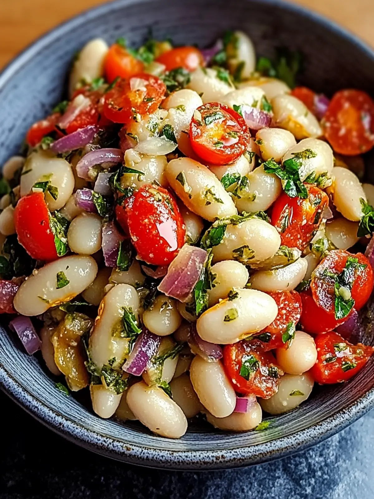 Zesty Italian White Bean Salad Ready in Just 15 Minutes 4 Italian White Bean Salad