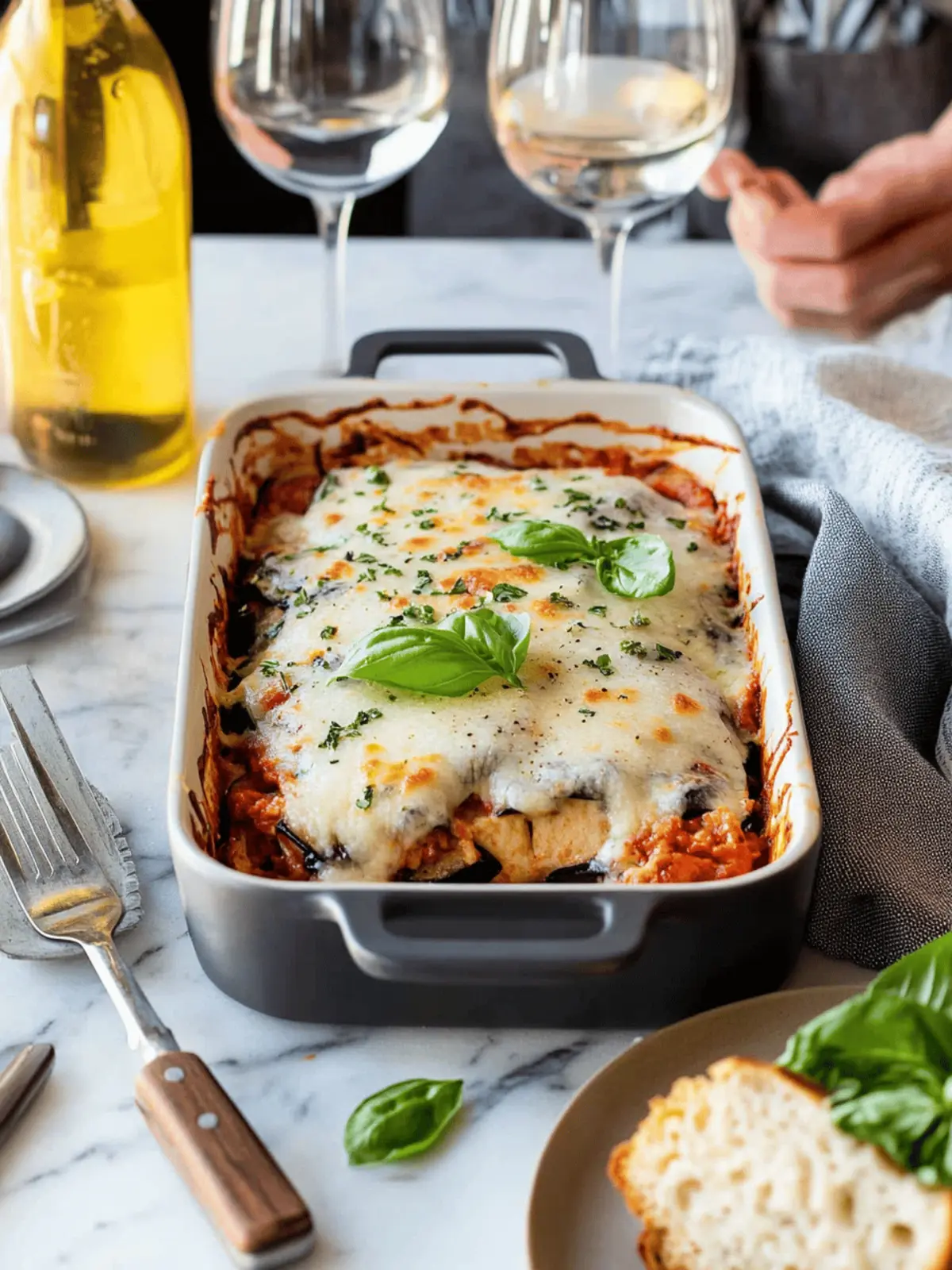 Melt-in-Your-Mouth Eggplant Parmesan Bake You'll Love 2 Eggplant Parmesan Bake