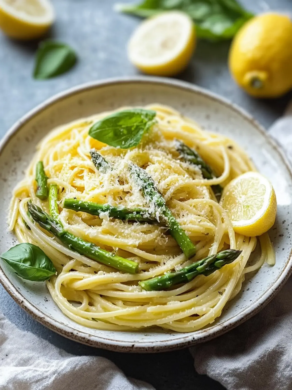 Zesty Lemon Asparagus Pasta Ready in Just 30 Minutes 2 Lemon Asparagus Pasta