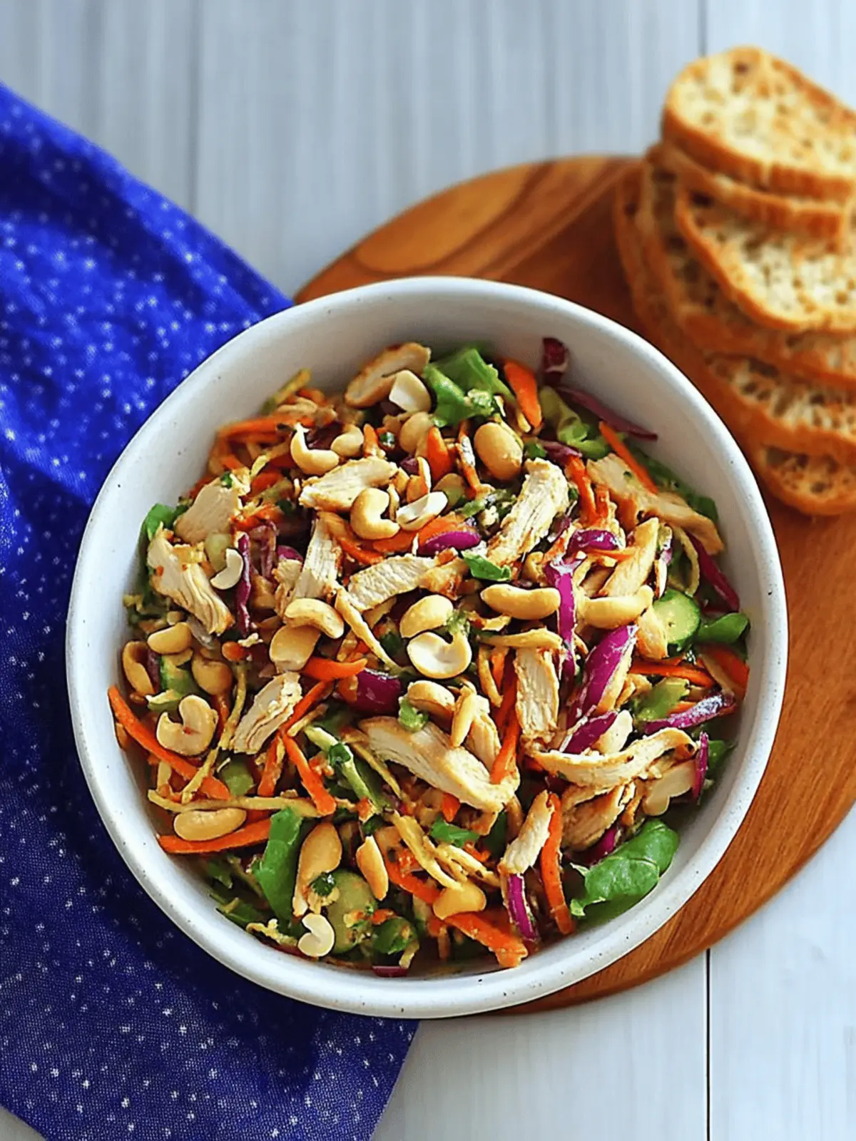 Chicken Cashew Crunch Salad for a Quick, Flavorful Boost 2 Chicken Cashew Crunch Salad