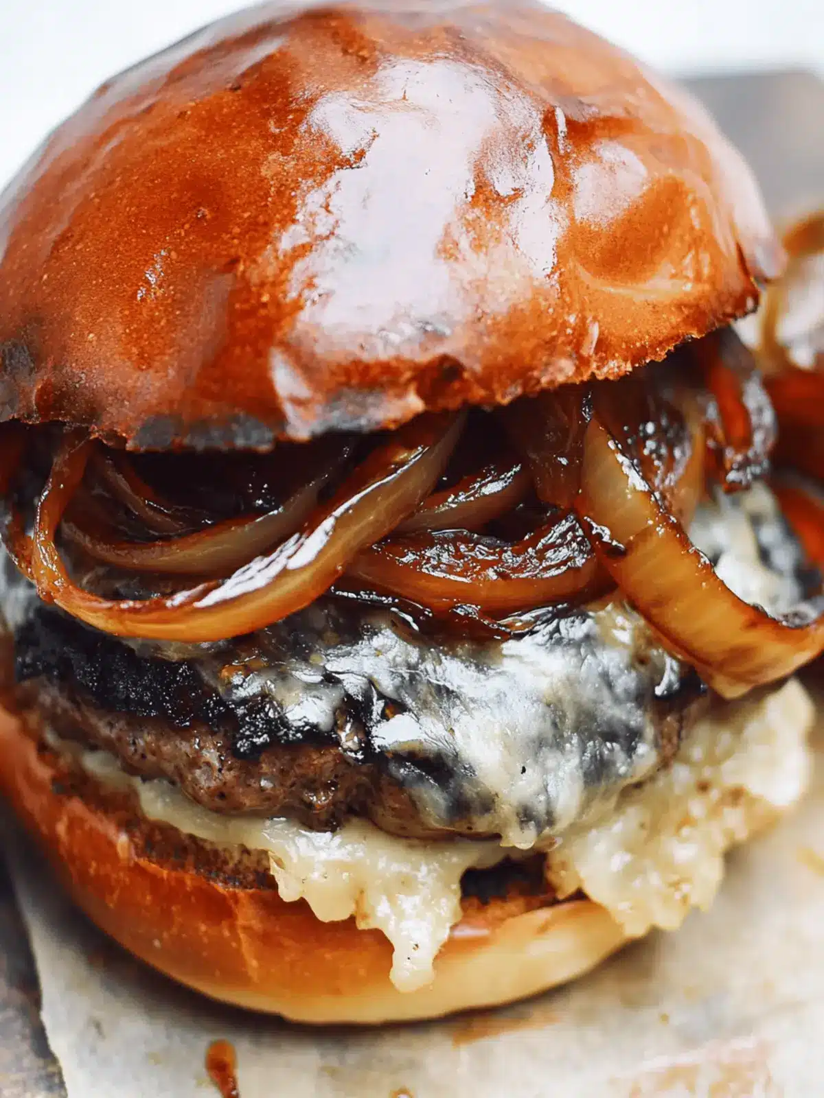 The Best Bison Burger Recipe with Caramelized Onions Yum! 4 The Best Bison Burger Recipe with Caramelized Onions