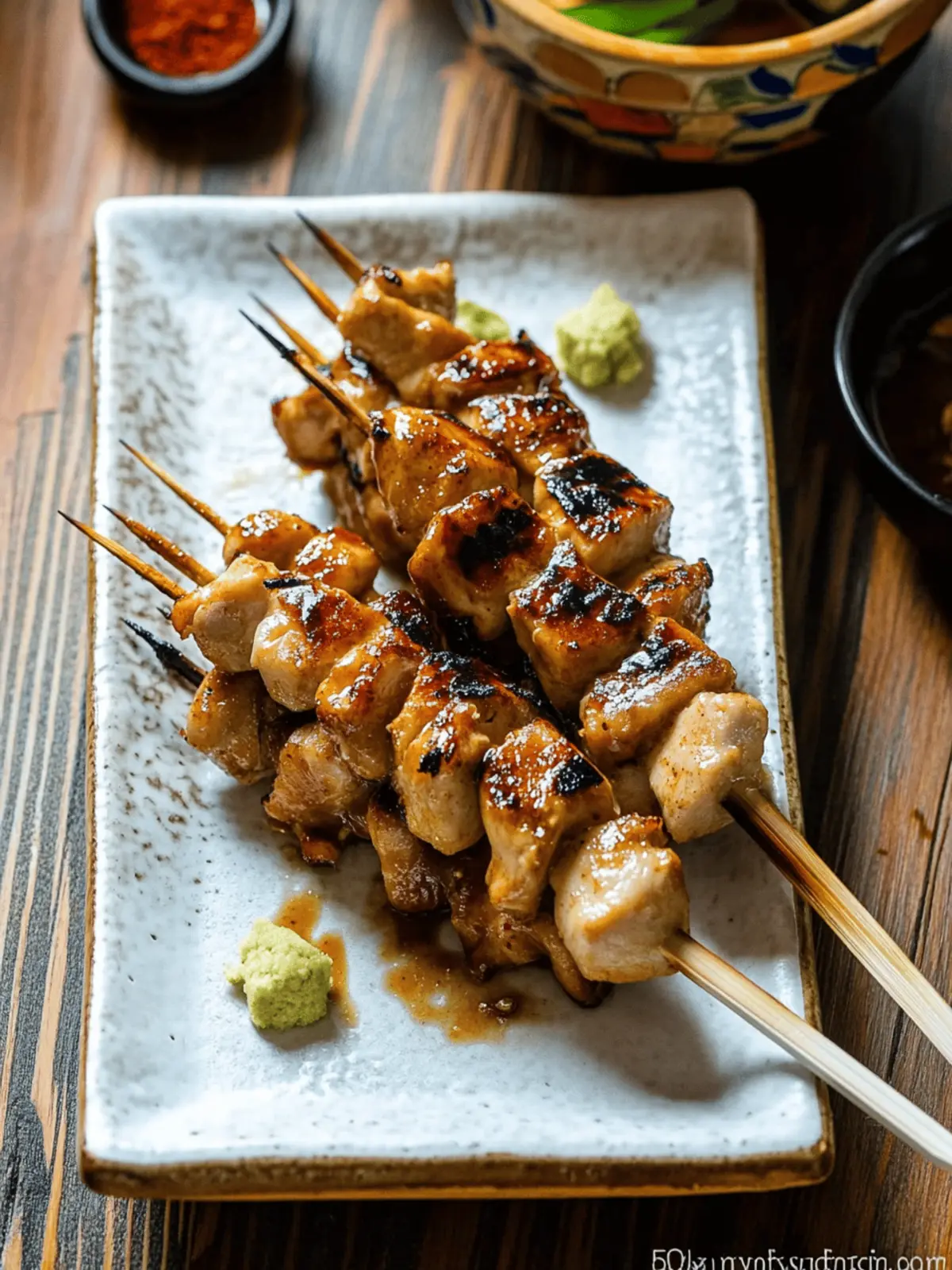 Irresistible Chicken Yakitori: A Simple Skewered Delight 2 Chicken Yakitori