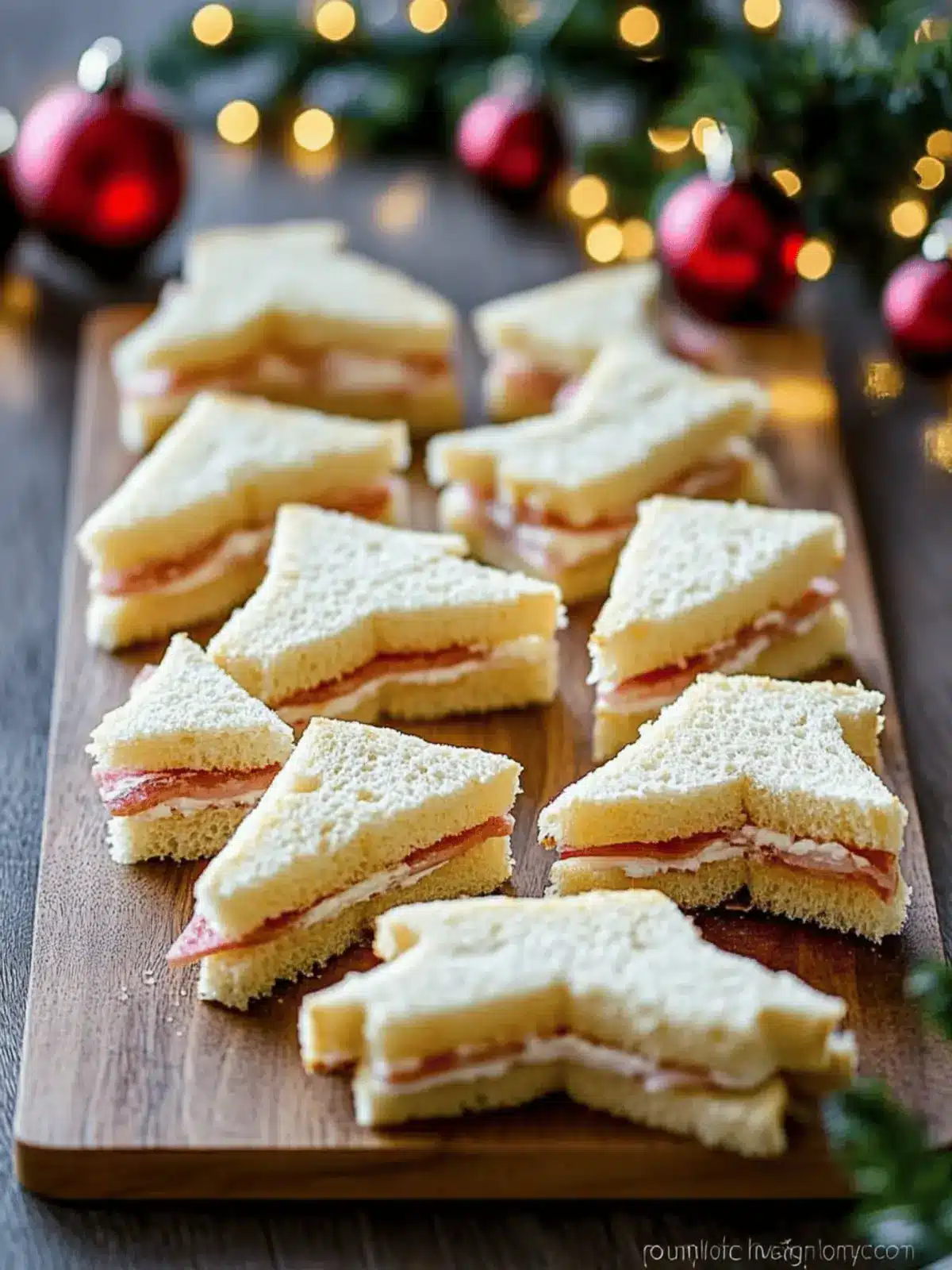 Festive Christmas Tree Sandwiches: Fun & Easy Holiday Treats 3 Christmas Tree Sandwiches
