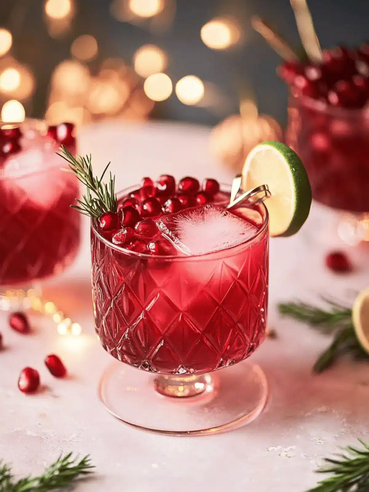 Delightful Pomegranate Gin Cocktail Recipe for Festive Cheers 4 Pomegranate Gin Cocktail Recipe